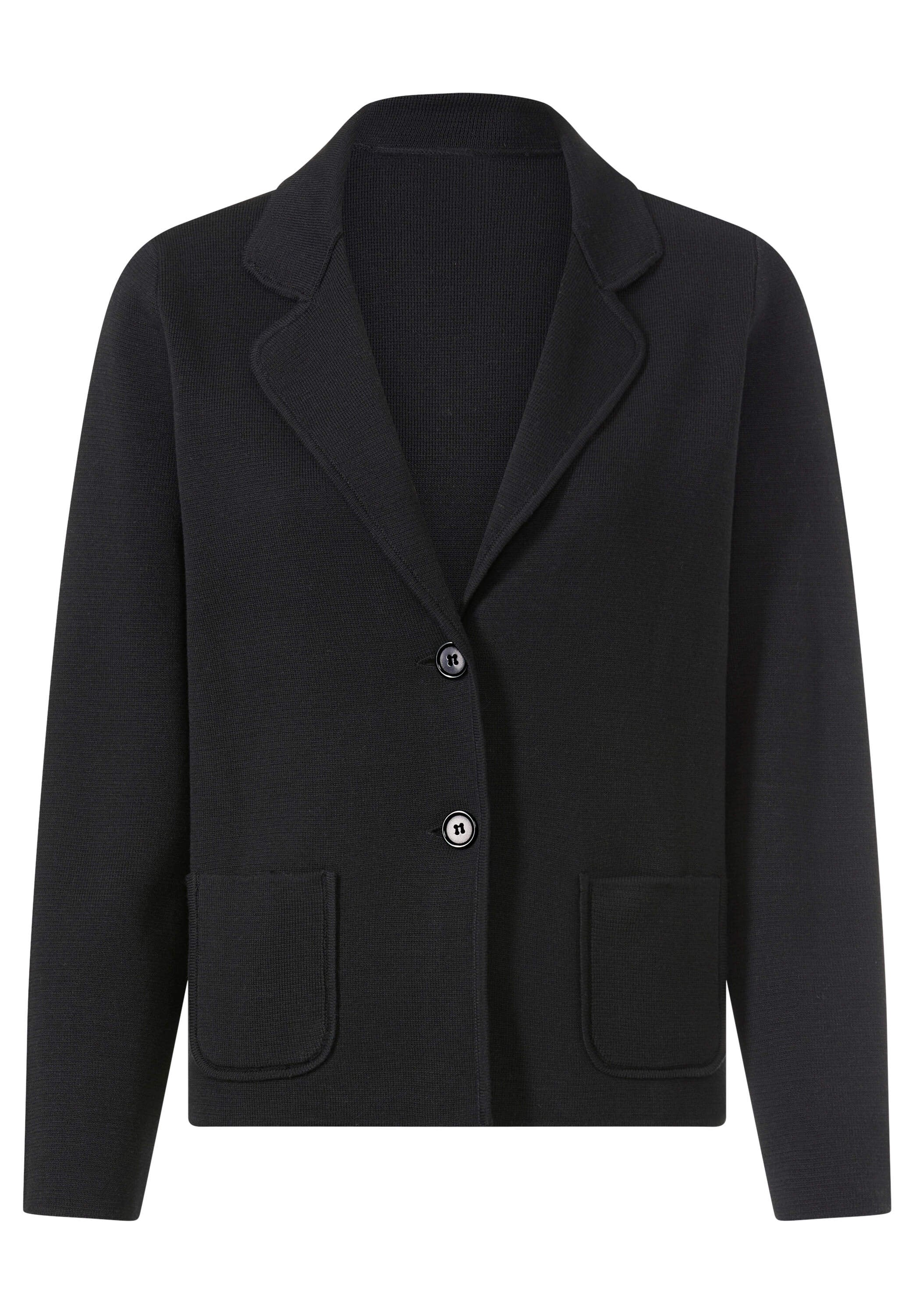 heine Blusenblazer »Strickblazer Strickblazer mit Taschen«