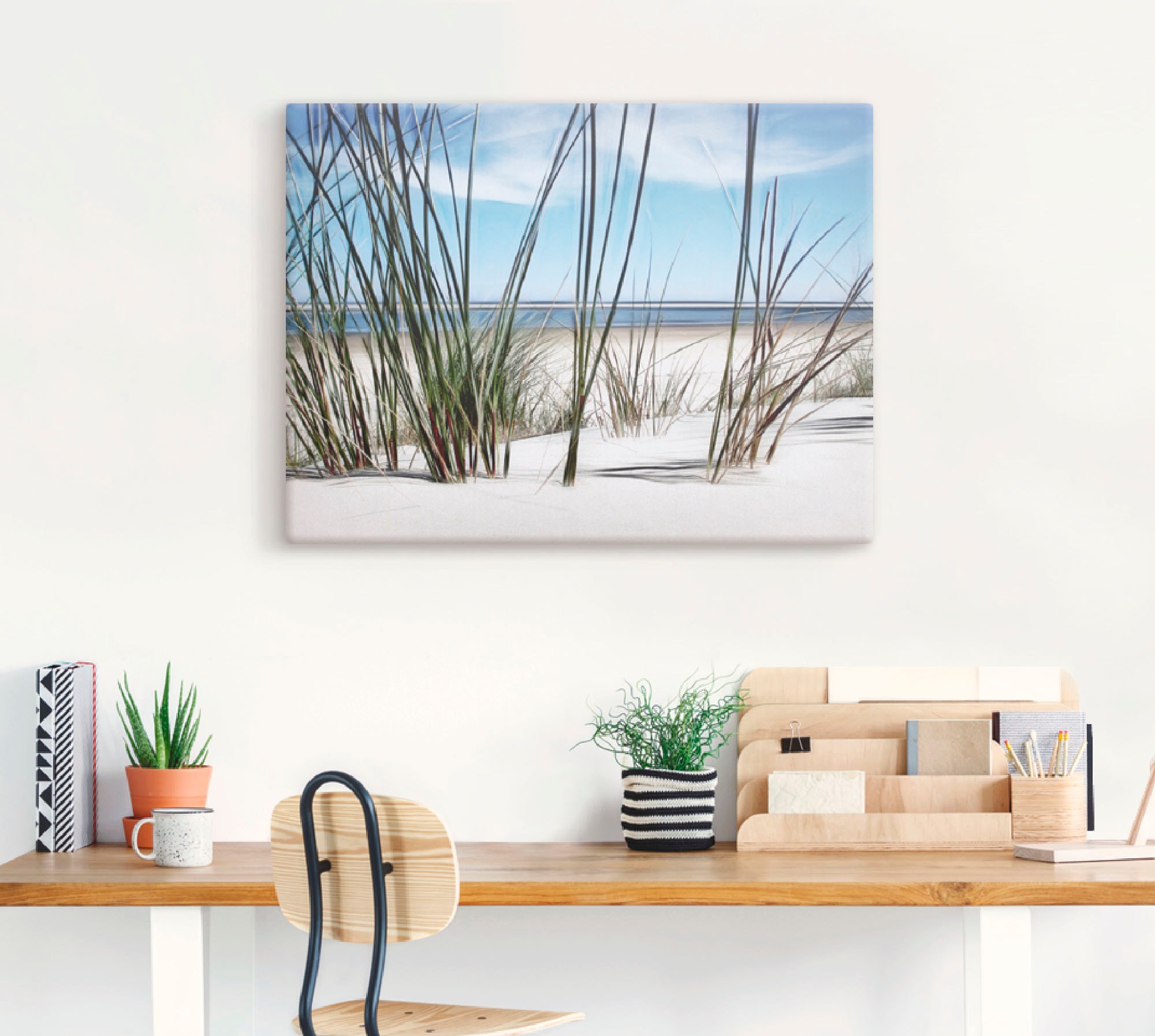 Artland Leinwandbild »Düne« Strand 1 Stk. tlg. auf Holzrahmen gespannt
