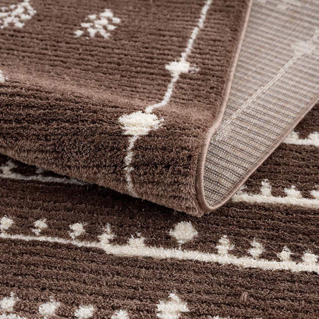 Carpet City Teppich »April 2308«, rechteckig, 10 mm Höhe, Läufer, weich durch Microfaser, Boho Ethno Look, Wohnzimmer