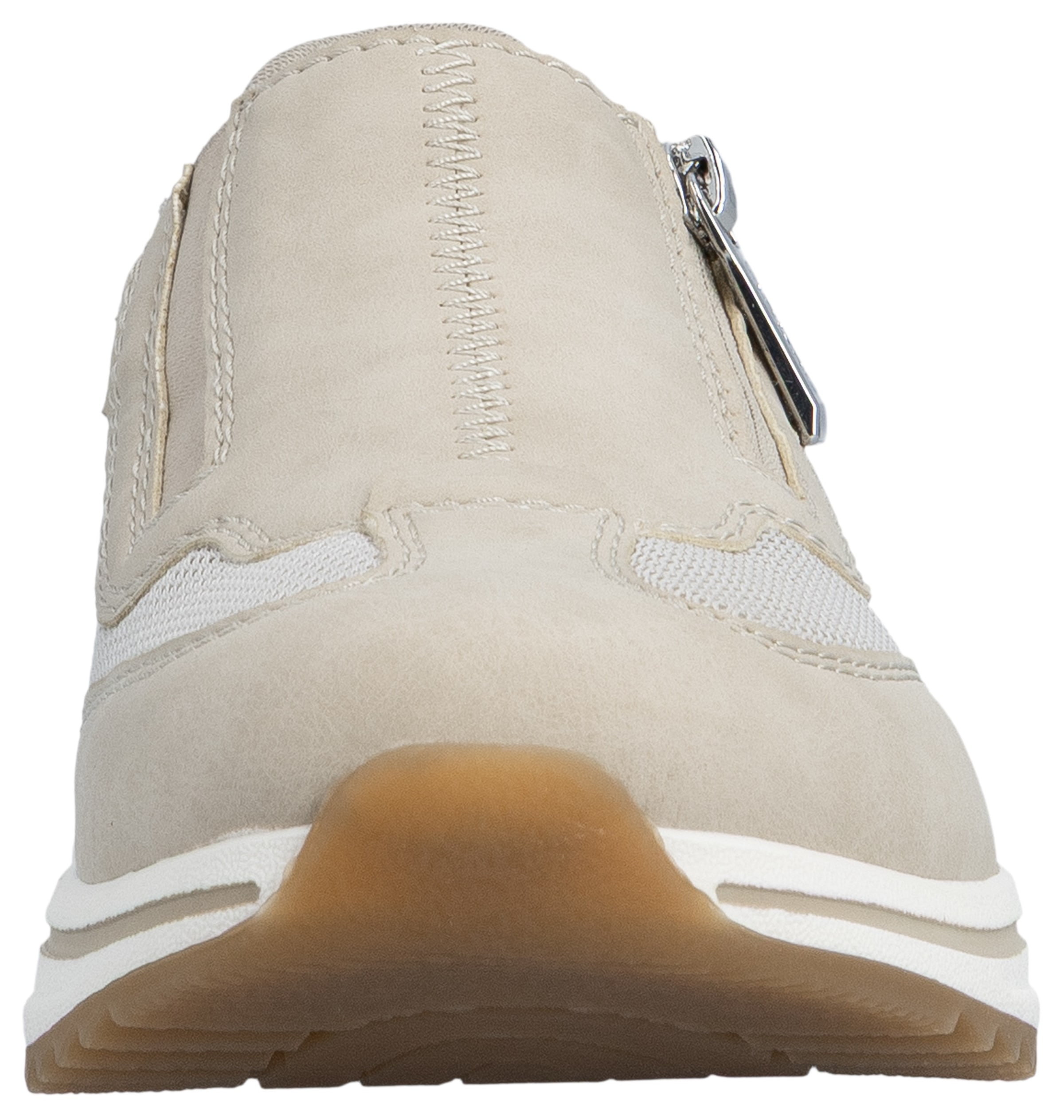 Rieker Slipper  Slip-on Sneaker, Halbschuh, Freizeitschuh mit Reißverschluss