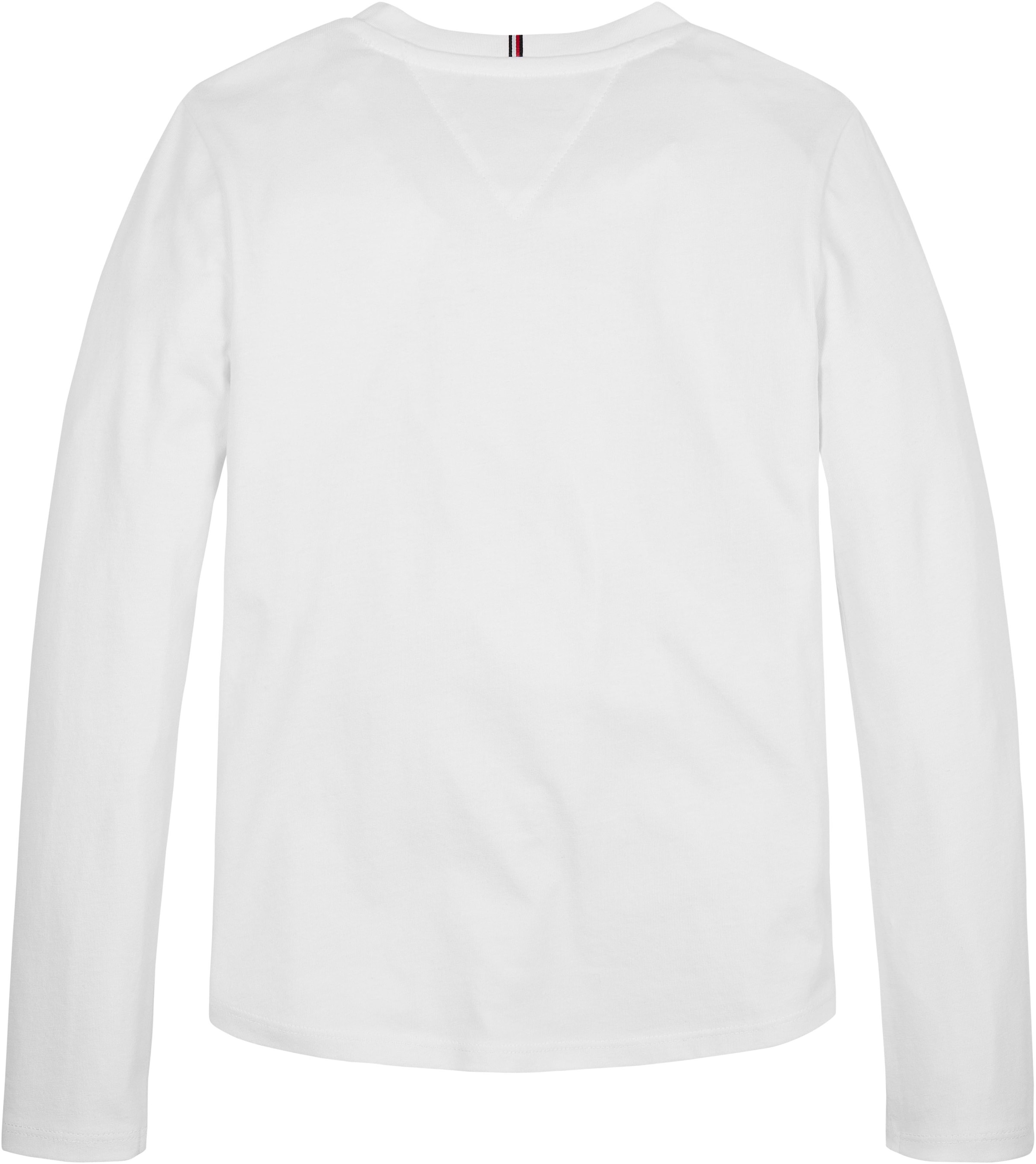 Tommy Hilfiger Langarmshirt »ESSENTIAL TEE L/S«, mit Tommy Hilfiger Logo-Schriftzug