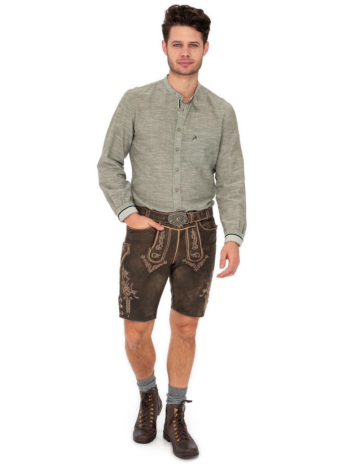 Country Maddox Lederhose »Lederhose HOPFENSEE«