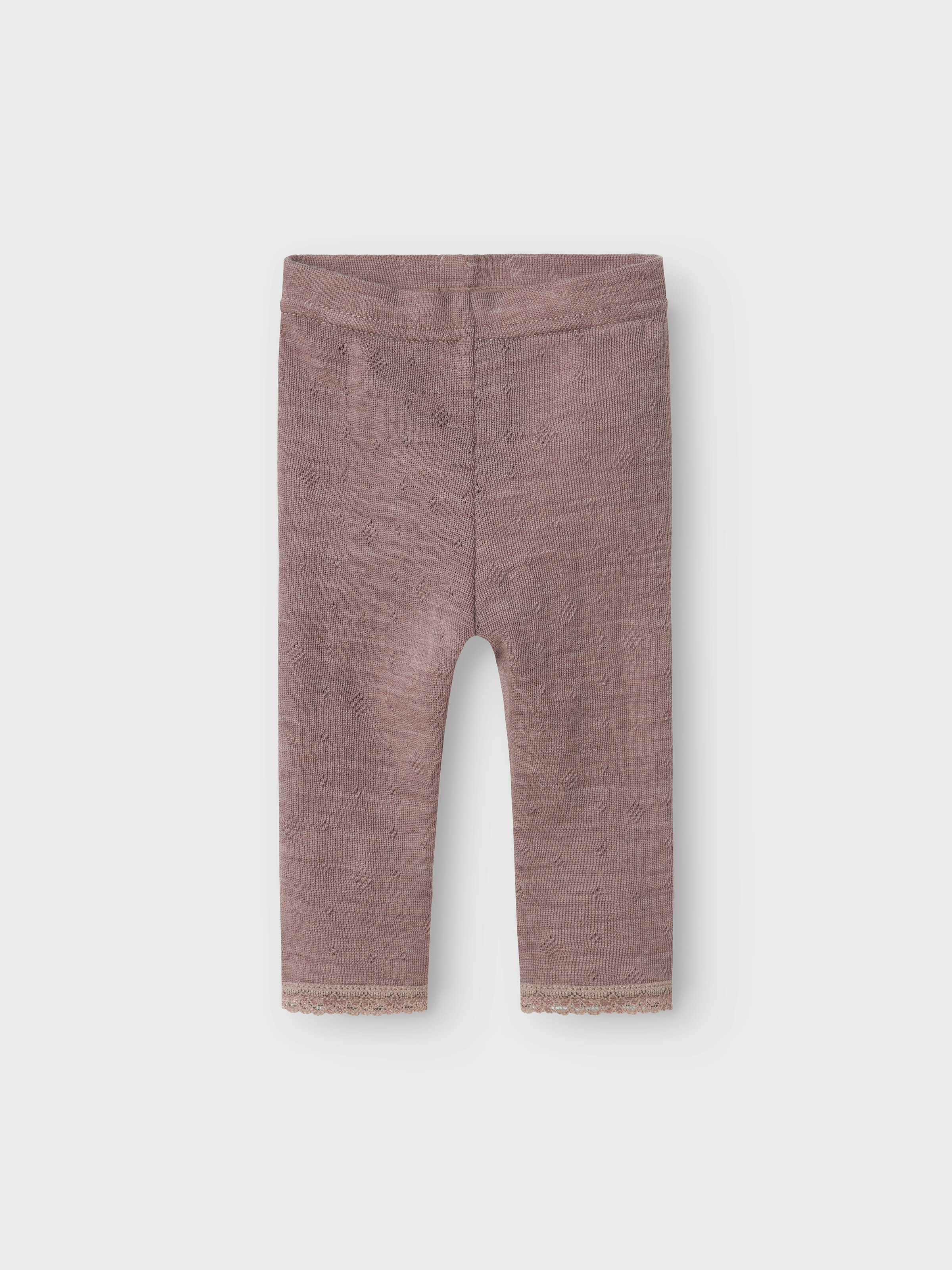 Name It Leggings »NBFWANG WOOL NEEDLE LEGGING SOLID NOOS«, aus reiner Merinowolle