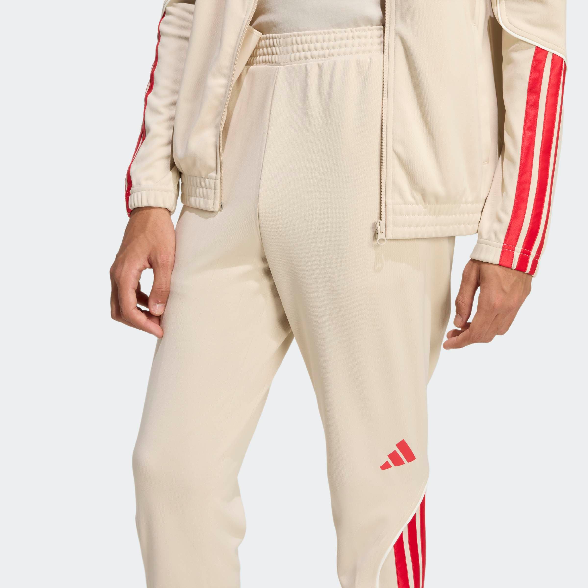 adidas Sportswear Trainingsanzug »STADIUM 3-STREIFEN« 2 tlg. zweiteiliges Set aus Jacke und Hose, aus leichtem Polyester
