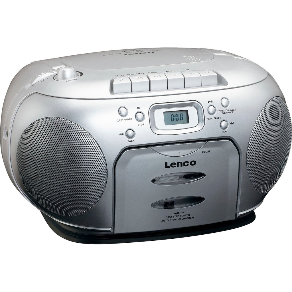 Lenco CD-Radiorecorder »SCD-420SI«, (FM-Tuner)