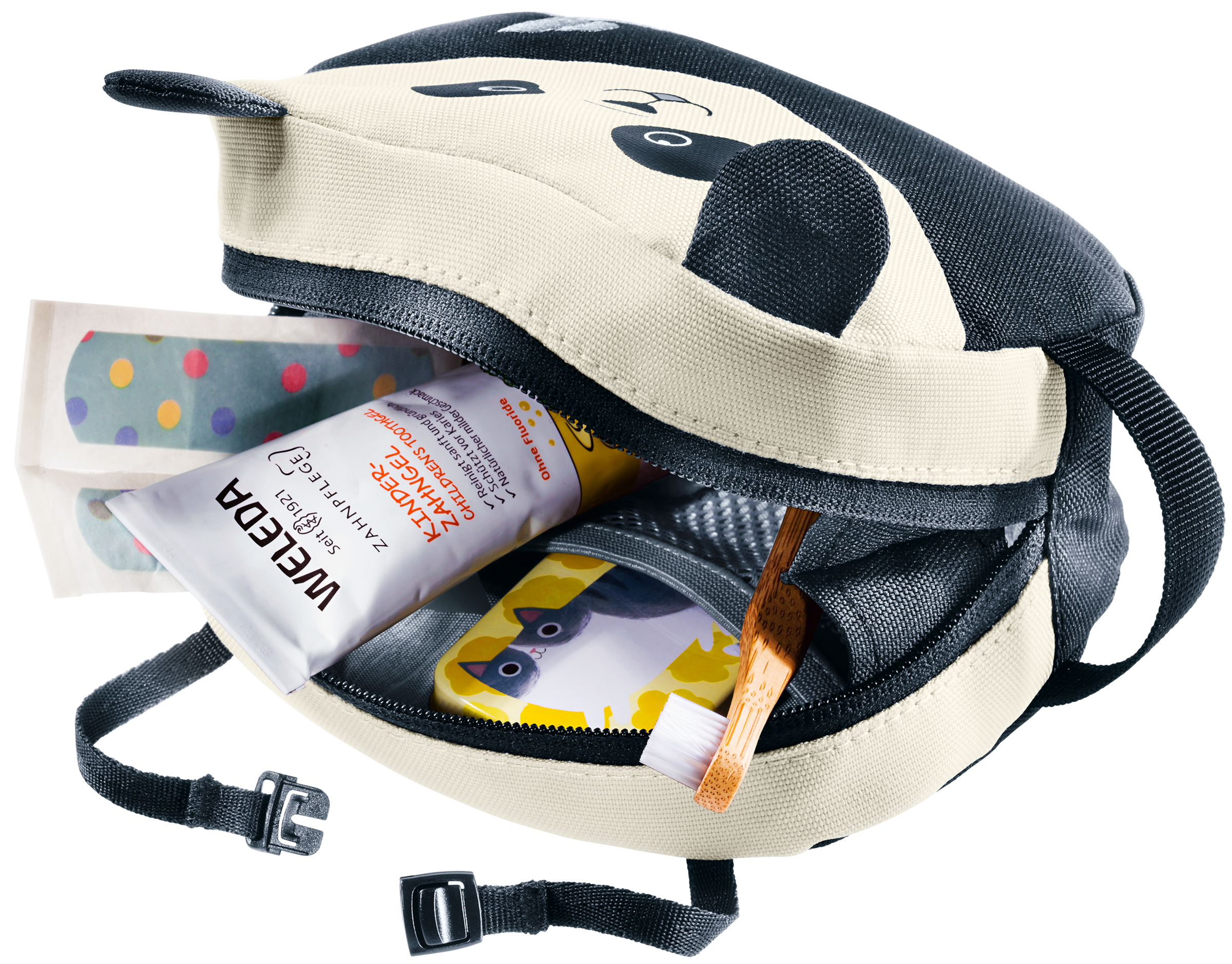 deuter Kulturbeutel »WASH BAG KIDS« aus robustem Polyester, mit praktischem Griff, sportlicher Stil