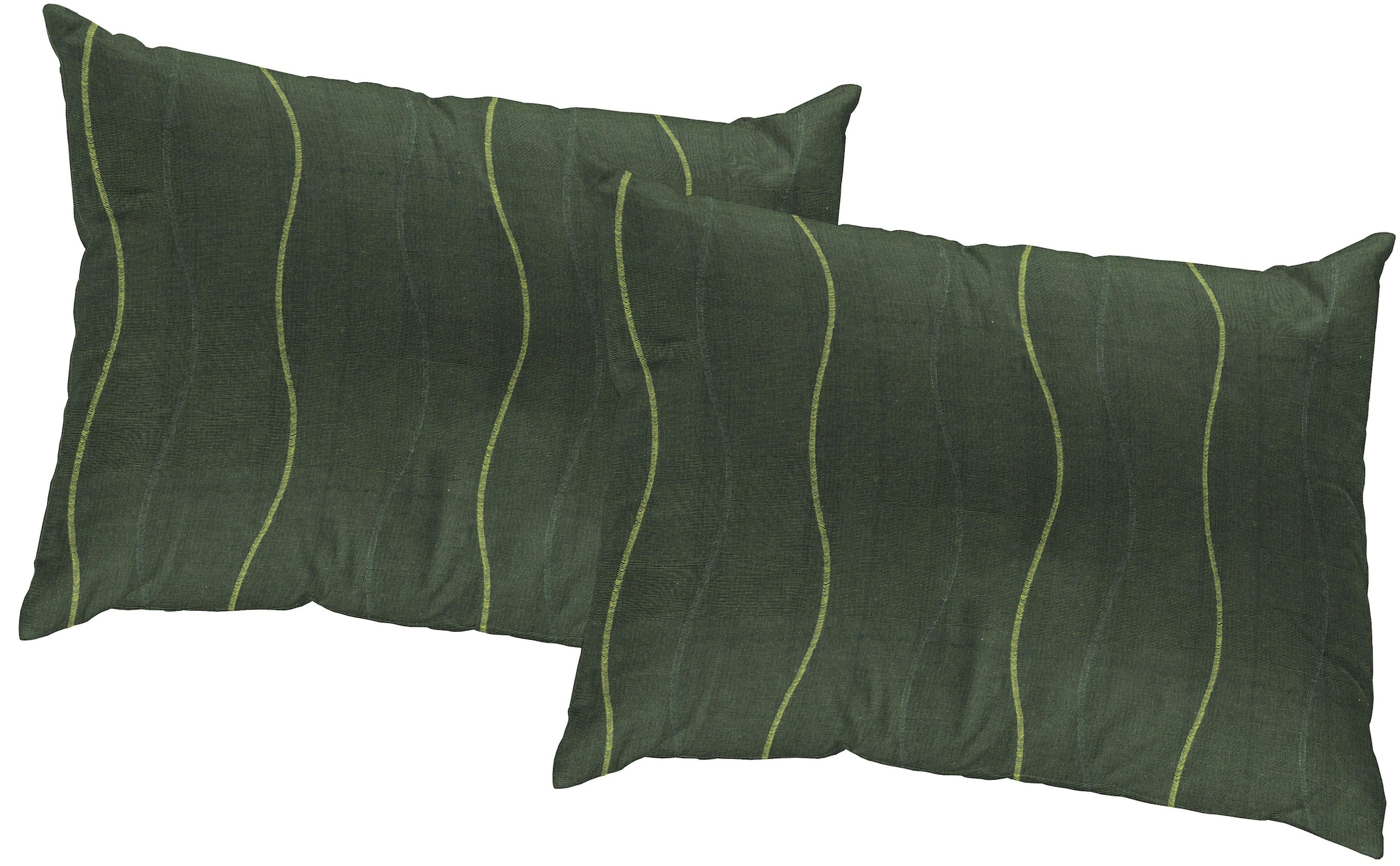 Wirth Dekokissen »Sepino« Kissenhülle ohne Füllung, 2 Stück