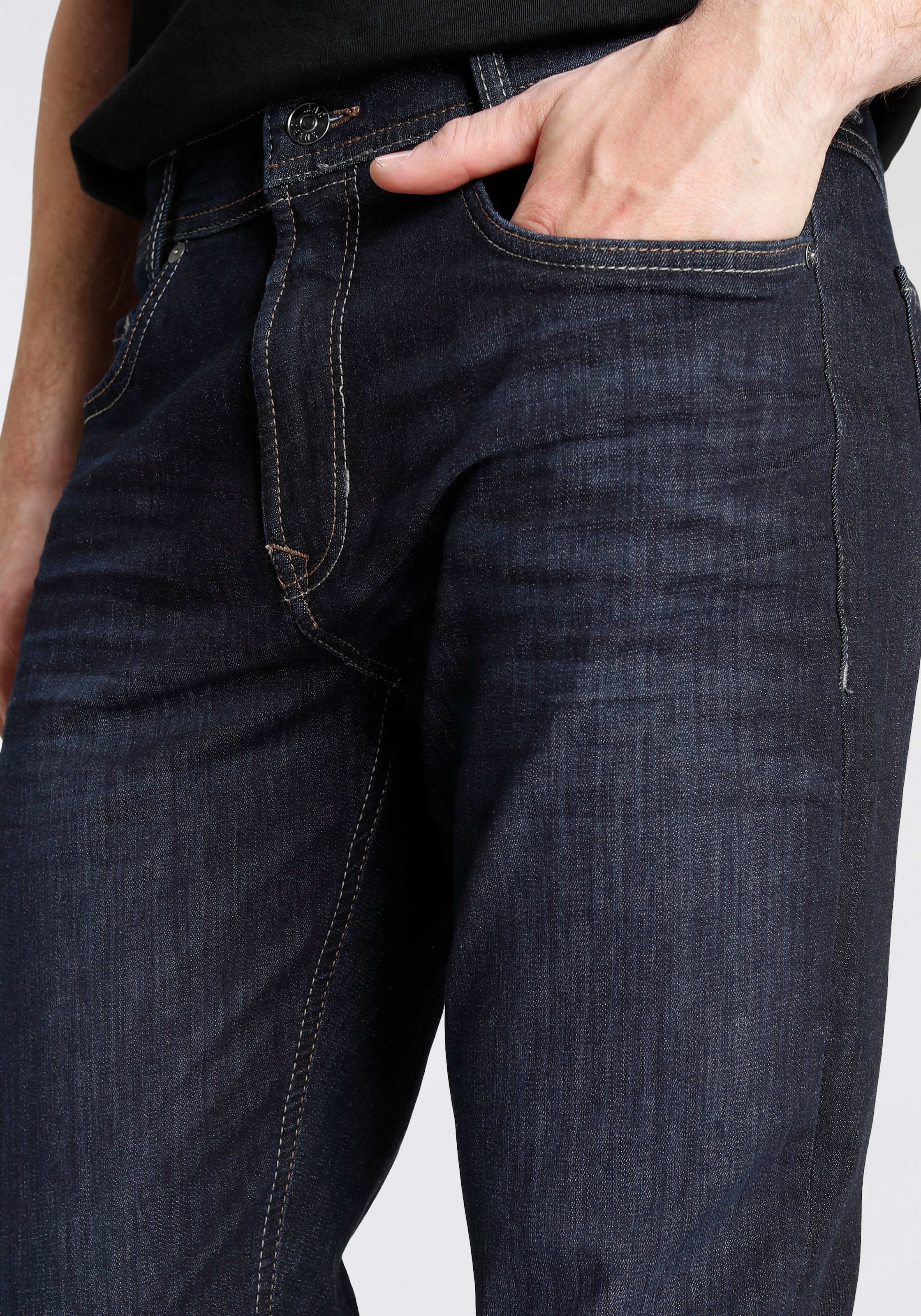 MAC Straight-Jeans »Flexx-Driver«, super elastisch bei ♕
