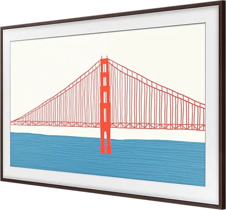 Samsung Rahmen »50" Frame Rahmen Modern Braun (2021)«