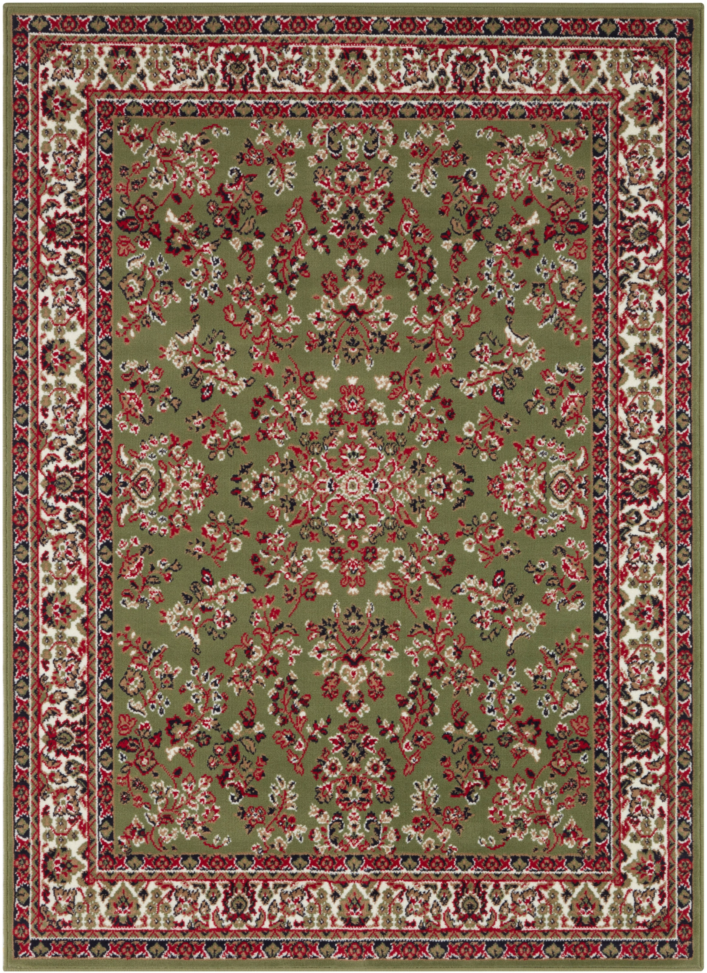 HANSE Home Teppich »Halton«, rechteckig, 8 mm Höhe, Kurzflor, Orient-Optik, mit Bordüre, Läufer, pflegeleicht, gekettelt