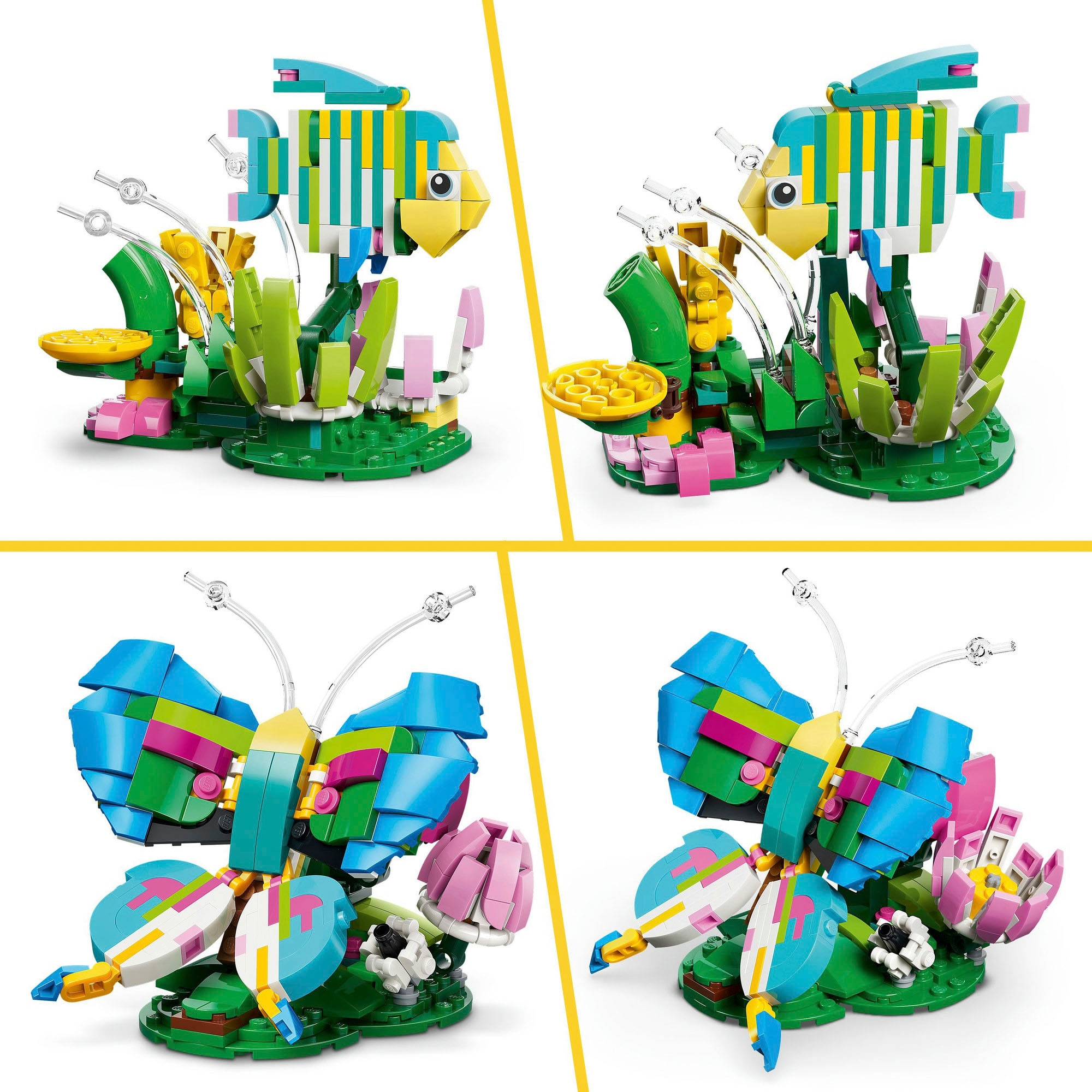 LEGO® Konstruktionsspielsteine »Wilde Tiere: Bunter Kolibri (31384), LEGO Creator« Made in Europe