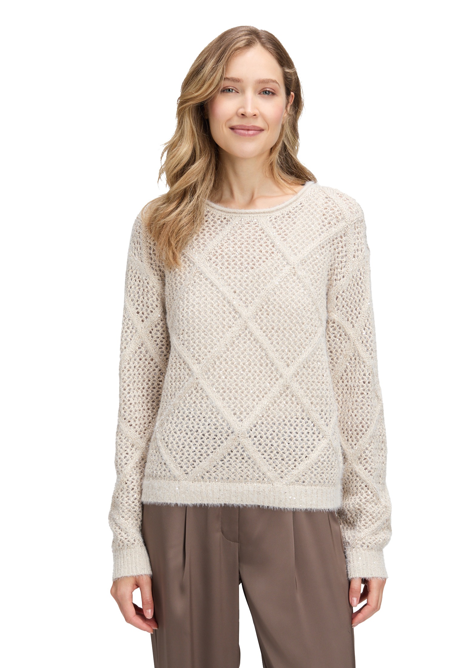 Betty Barclay Strickpullover »Strickpullover mit Effektgarn«