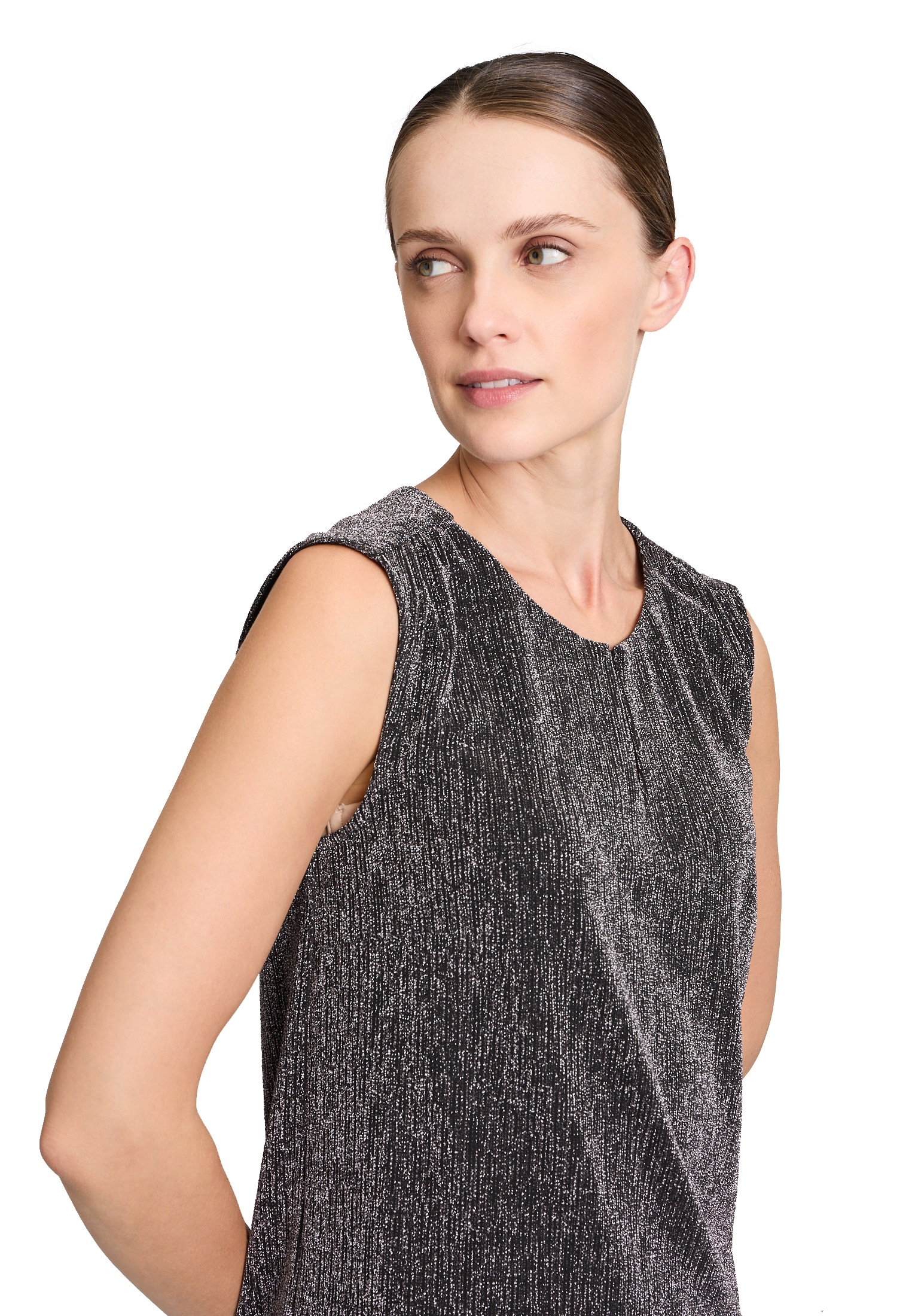 Betty&Co Schlupfbluse »Schlupfbluse ohne Arm«