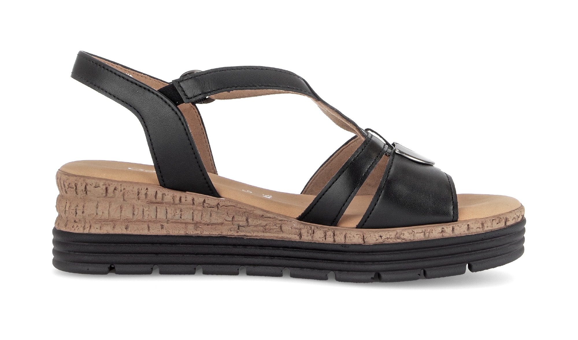 Gabor Keilsandalette »Genua«  , Riemchensandale, Sommerschuh, Komfortschuh in Weite G (=weit)