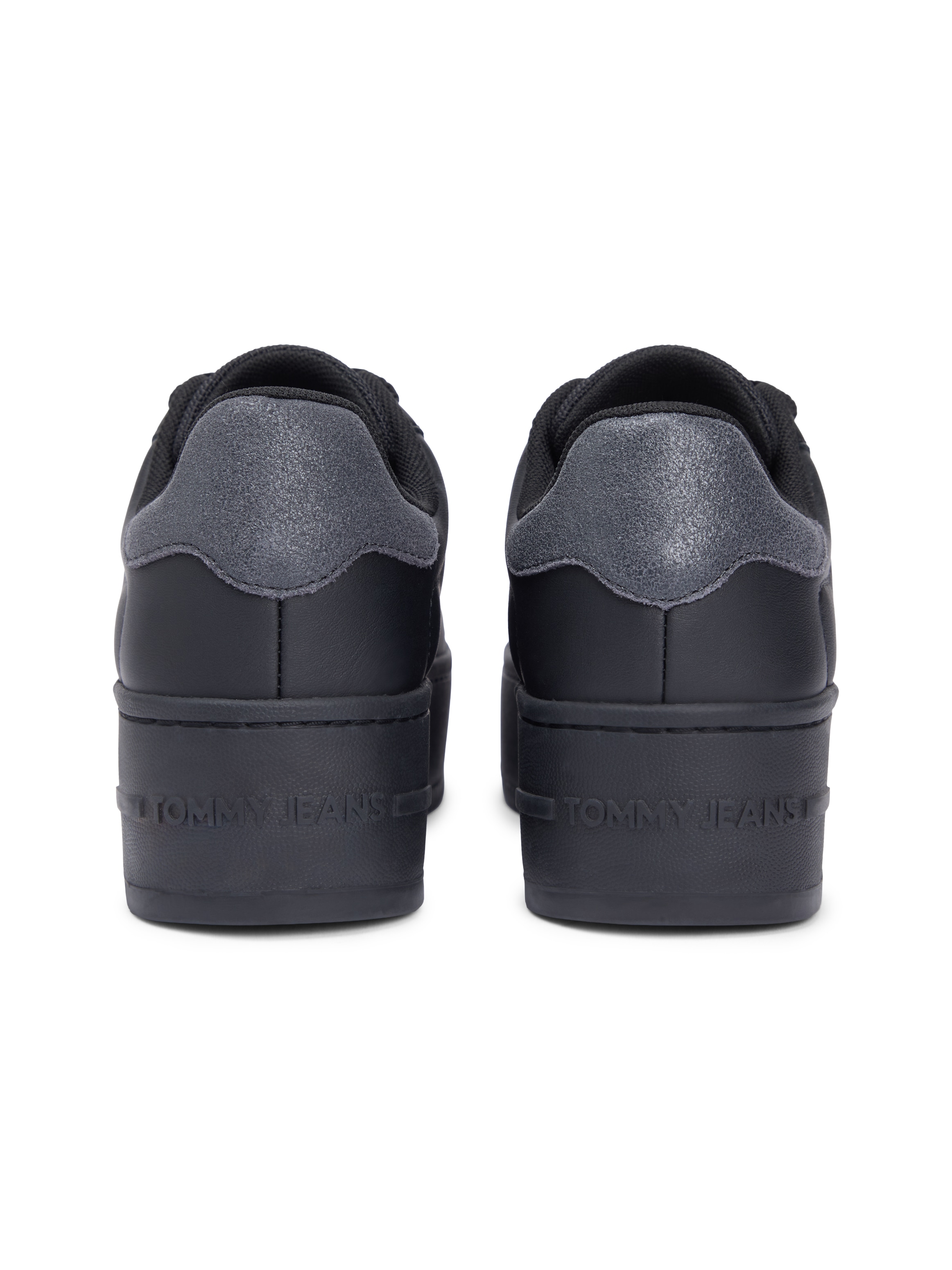 Tommy Jeans Plateausneaker »TJW FLATFORM ESS MU«  , Freizeitschuh, Halbschuh, Schnürschuh mit Kontrastbesatz