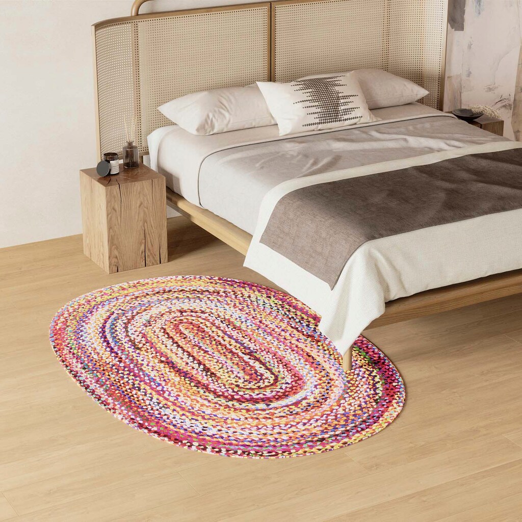 morgenland Teppich »Indigo Stripy«, oval