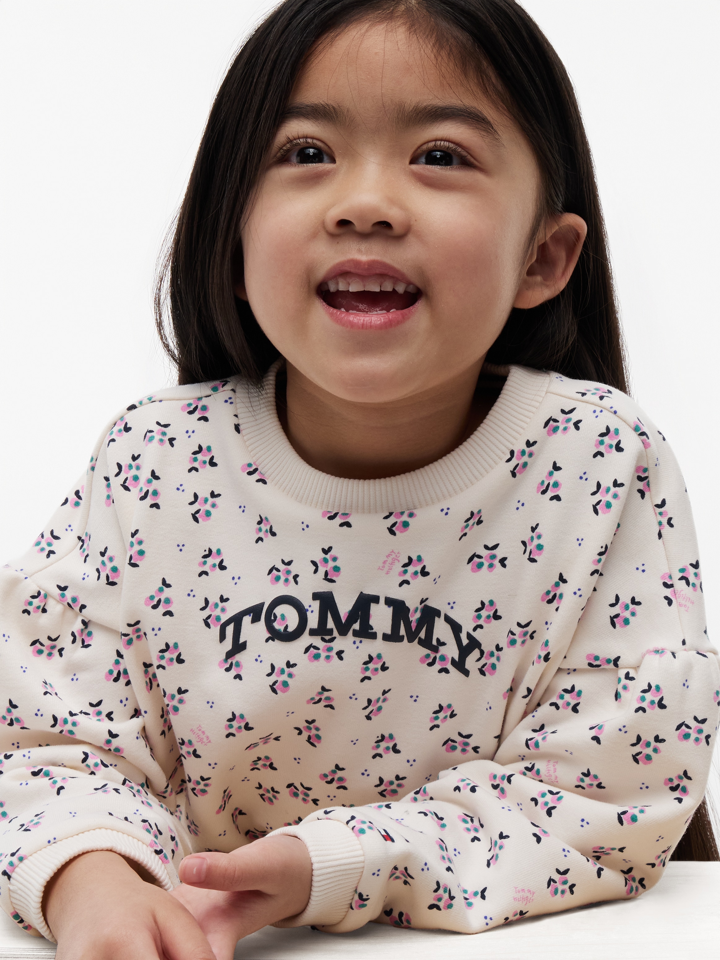 Tommy Hilfiger Sweatshirt , Rundhalsausschnitt, Regular Fit, für Kinder
