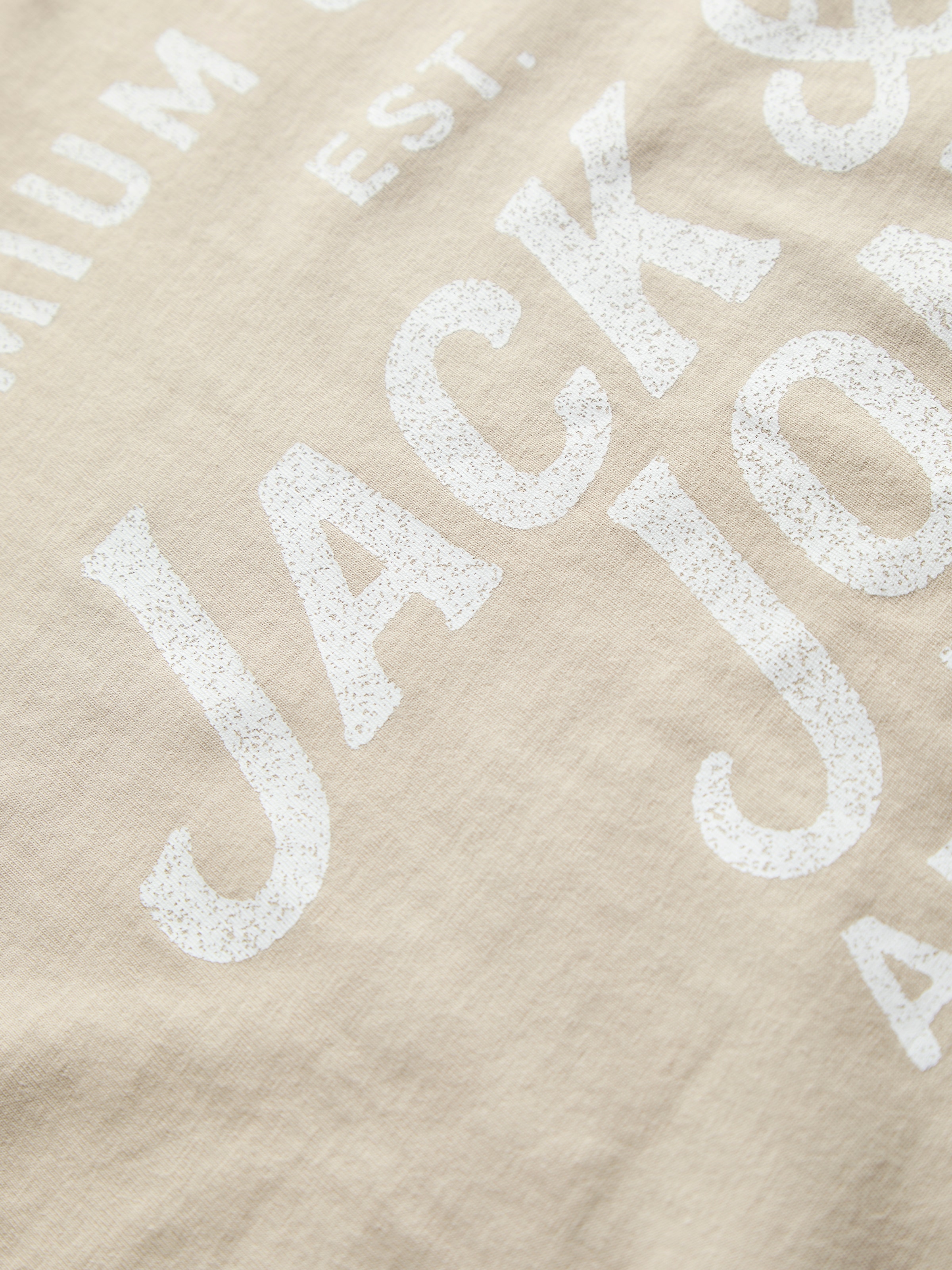 Jack & Jones T-Shirt »JPRBLUZANE SS TEE FST« mit Logo Schriftzug