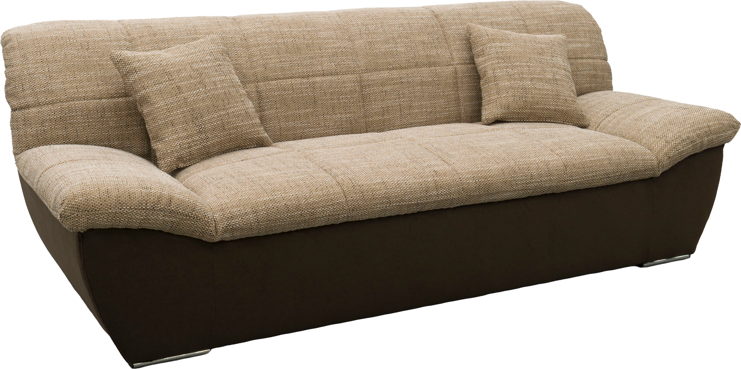OTTO home 2-Sitzer »Salltum 211 cm breit, formschön, komfortabel« mit Ziernähen in Rücken und im Sitz, pflegeleichter Bezug
