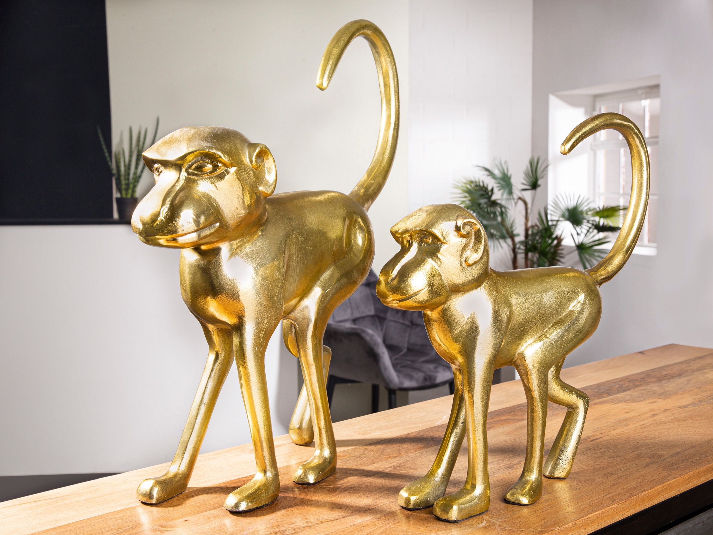 GILDE Tierfigur »Skulptur Monkey« kaufen bequem