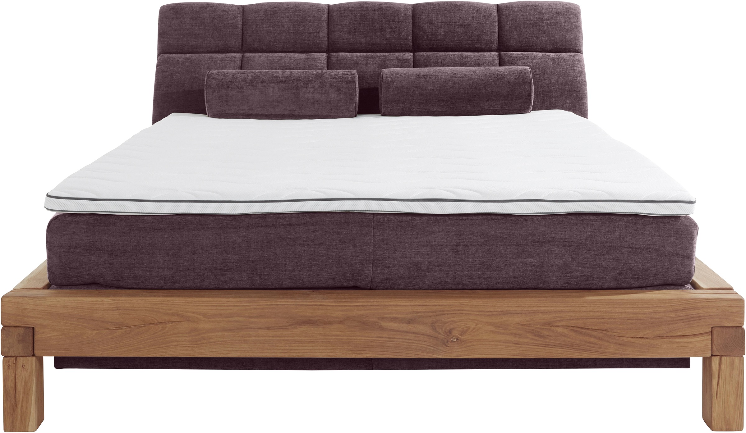 Home affaire Boxspringbett »Villads«, Liegefläche: 180/200 cm, Inside-Boxspring-Unterbau, recycelte Stoffe