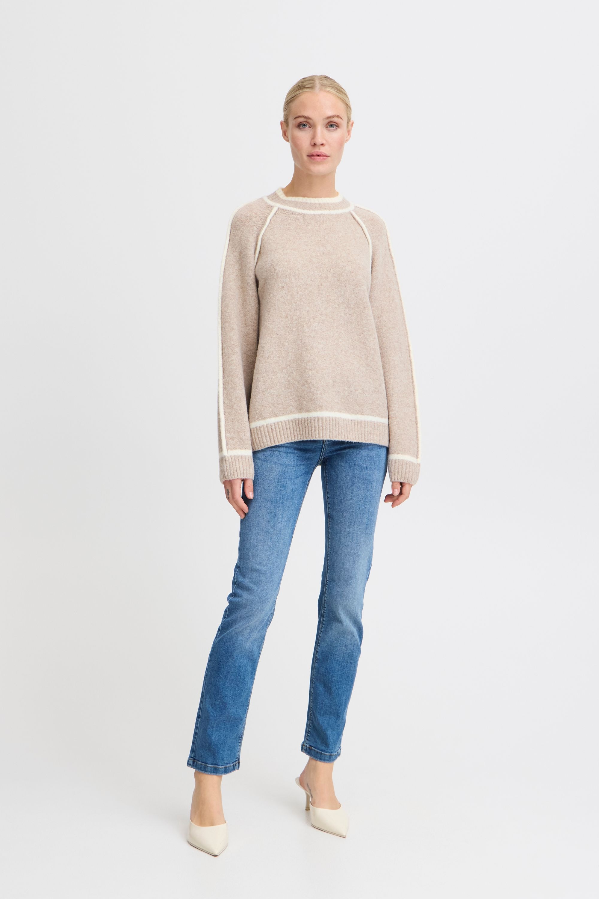 b.young Strickpullover »Strickpullover BYNINNA W. TURTLENECK -«