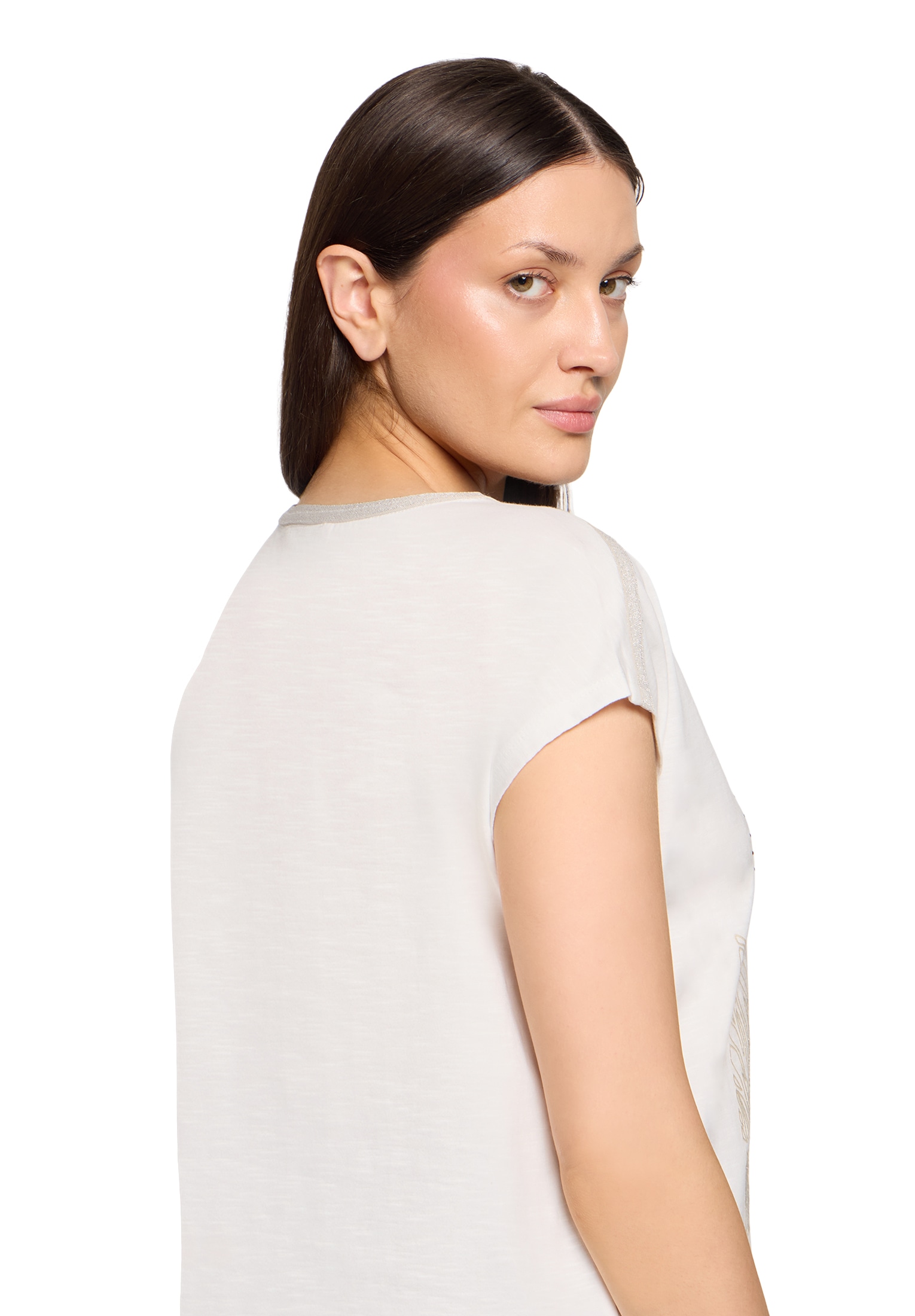 Cartoon Rundhalsshirt »Rundhals-Shirt mit Placement«