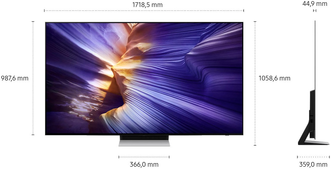 Samsung OLED-Fernseher »GQ77S91FAE« 194 cm/77 ″ Smart-TV