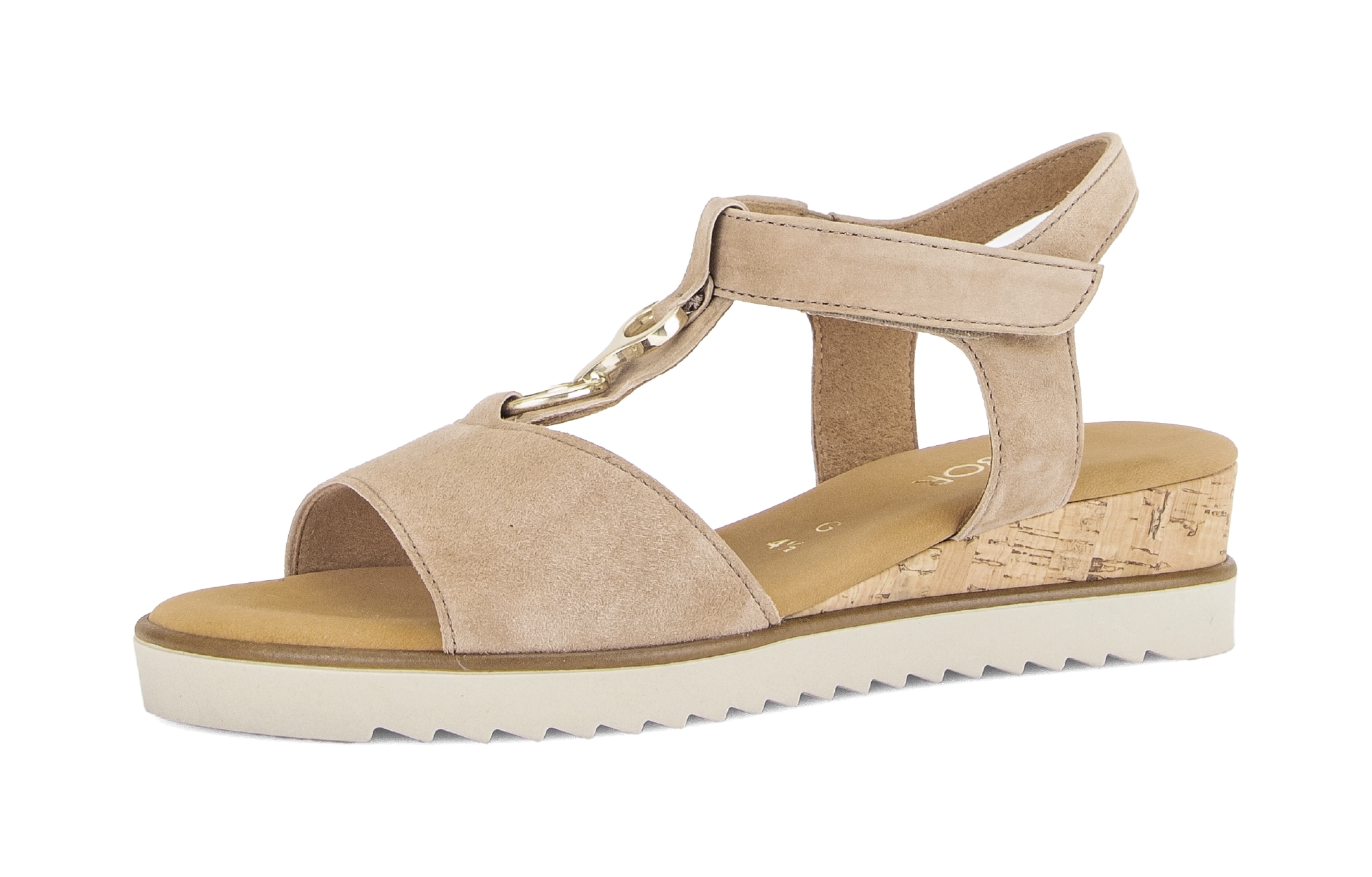 Gabor Keilsandalette »Genua«  Sommerschuh, Komfortschuh in Weite G (=weit)