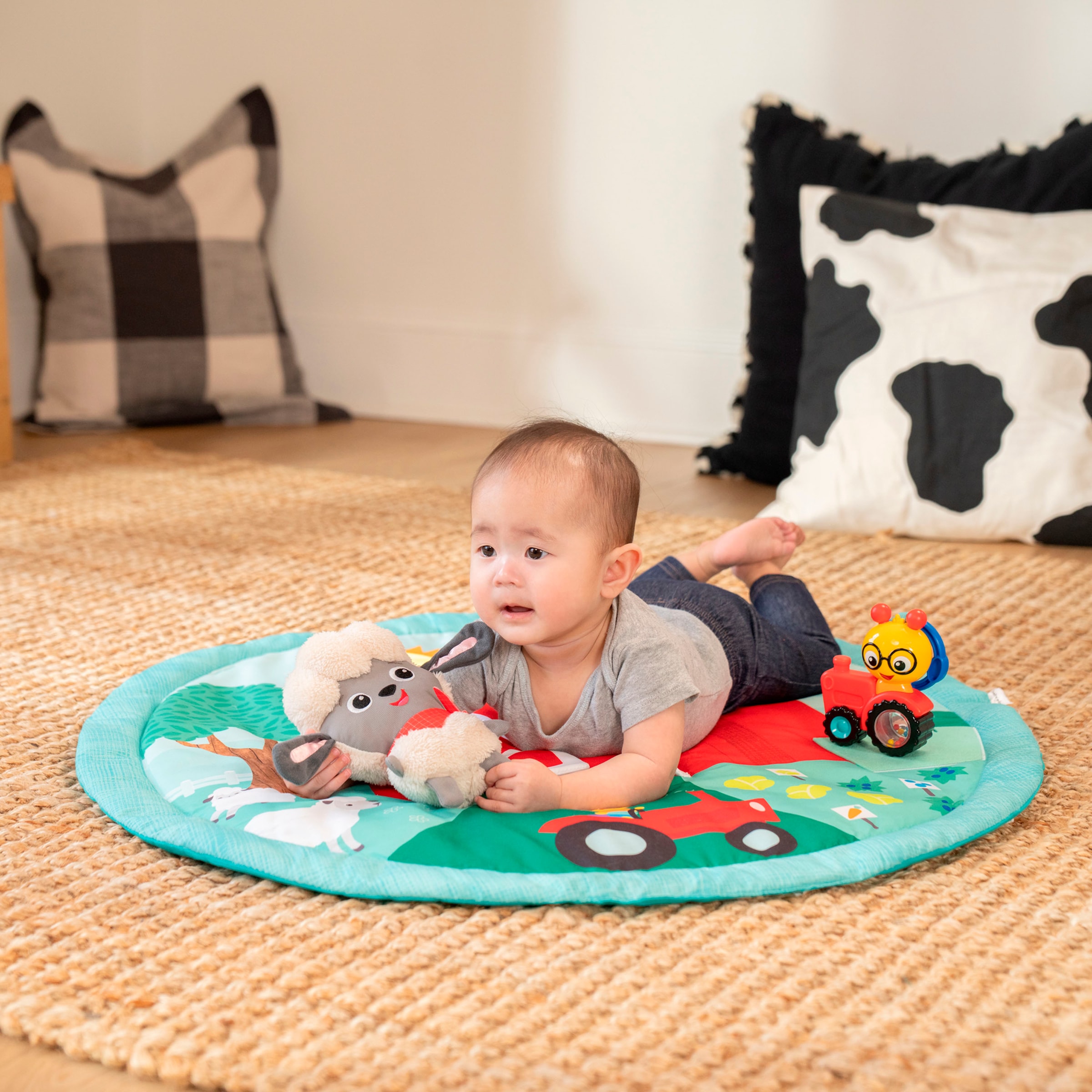 Baby Einstein Spielbogen »Happy Harvest Touch & Feel Activity Gym« mit Soundeffekt