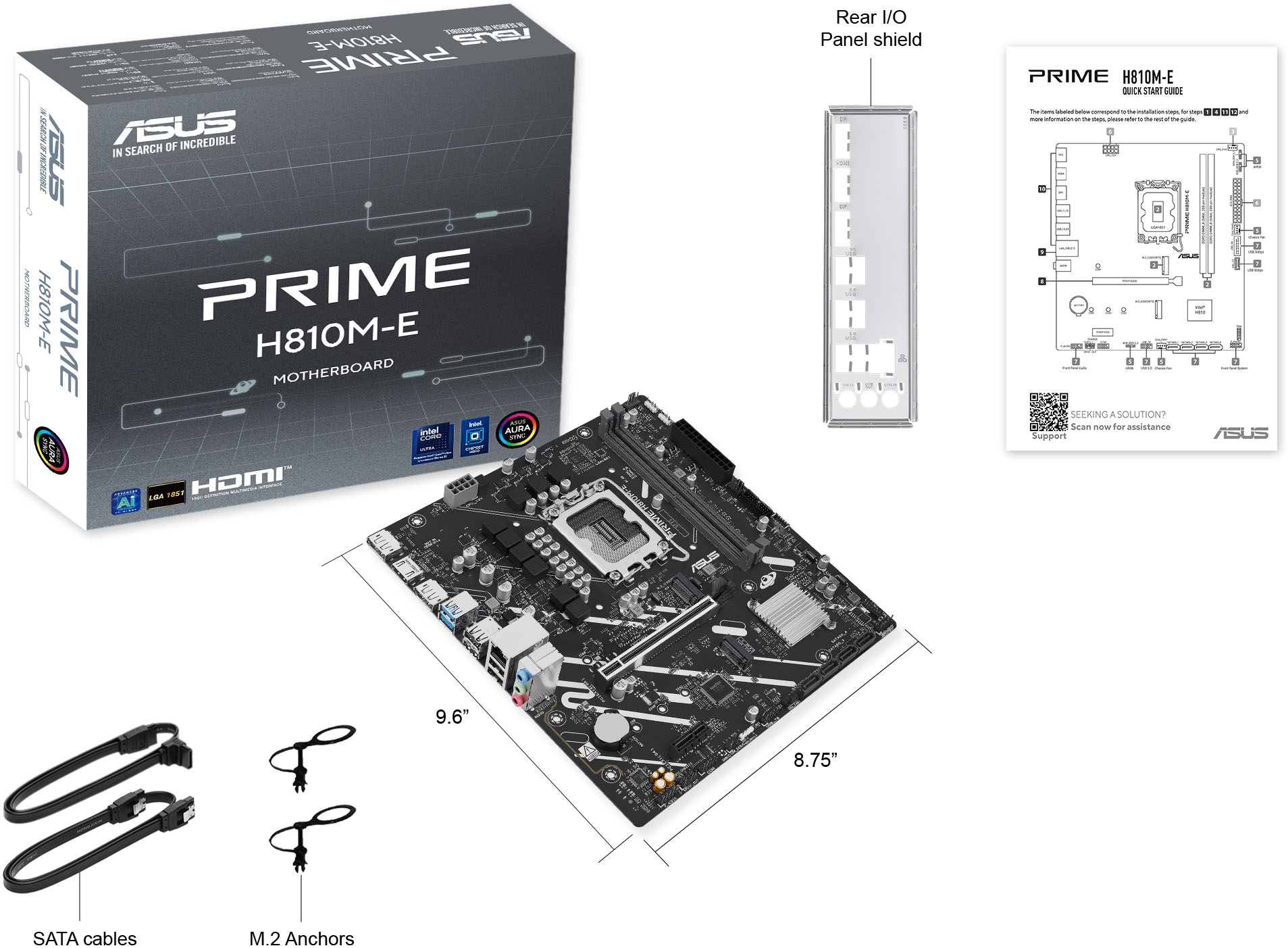 Asus Mainboard »PRIME H810M-E-CSM«