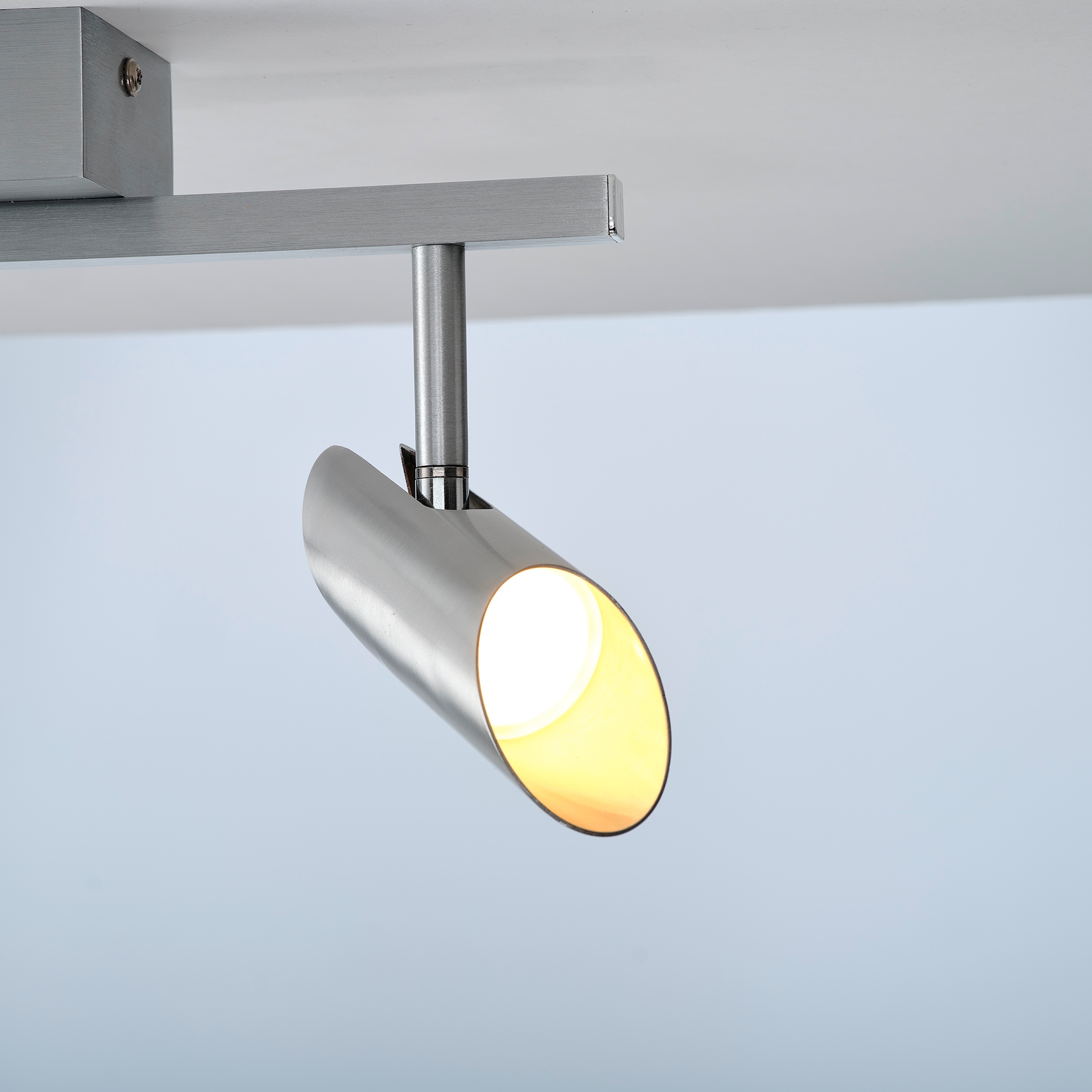 lumiCouture LED Deckenstrahler »Risell« LED-Modul 1 Stk. Warmweiß 2700 K, dimmbar, schwenkbar, Aluminium