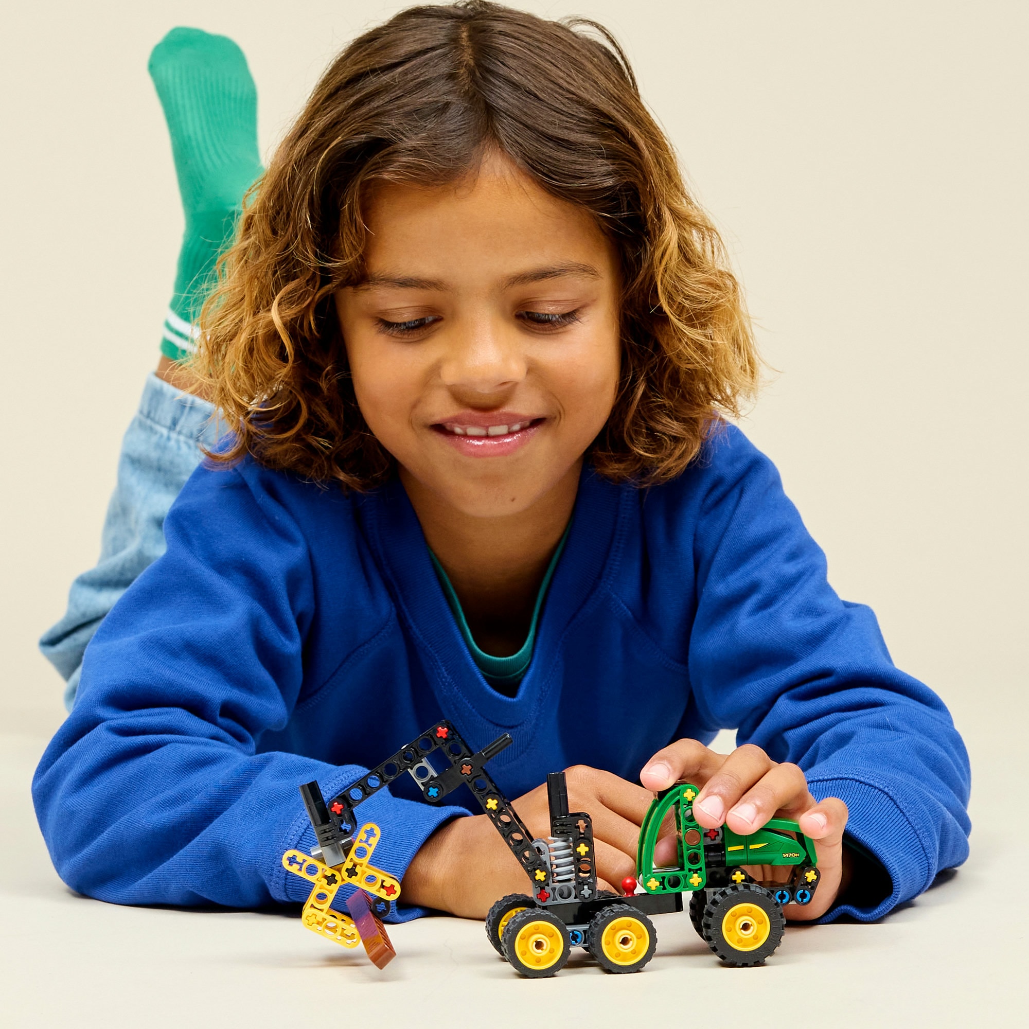 LEGO® Konstruktionsspielsteine »John Deere 1470H Rad-Harvester (42218), LEGO Technic« Made in Europe