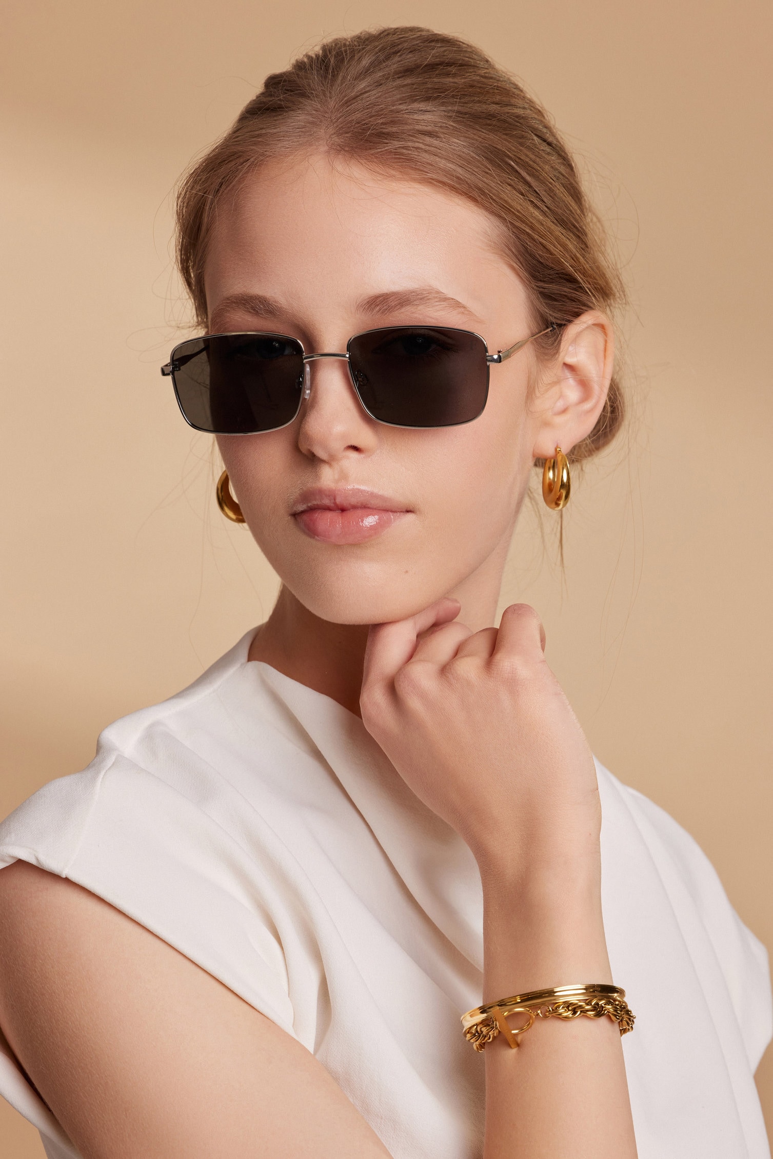 ISABELLA FORD Sonnenbrille »FA08-02« Glas 0,74 mm, polarisierte Gläser, UV400, CAT3.0