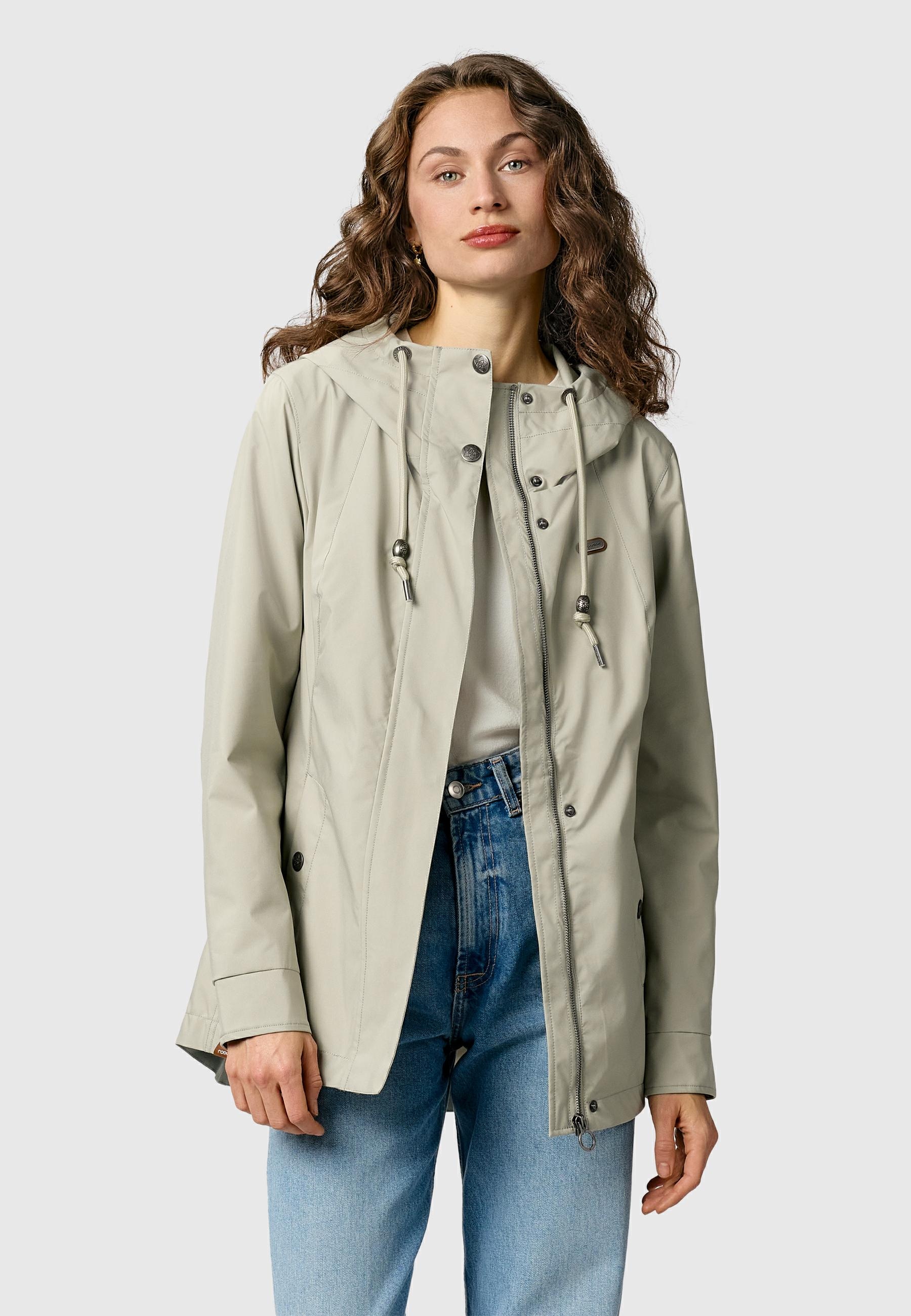 Ragwear Outdoorjacke »Outdoorjacke Alvena Summer YOUMODO« mit Kapuze Wasserdichte und atmungsaktive Übergangsjacke
