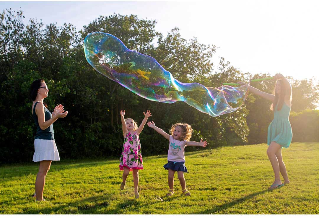 South Beach bubbles Kreativset »South Beach Bubbles, Riesenseifenblasen-Set.«