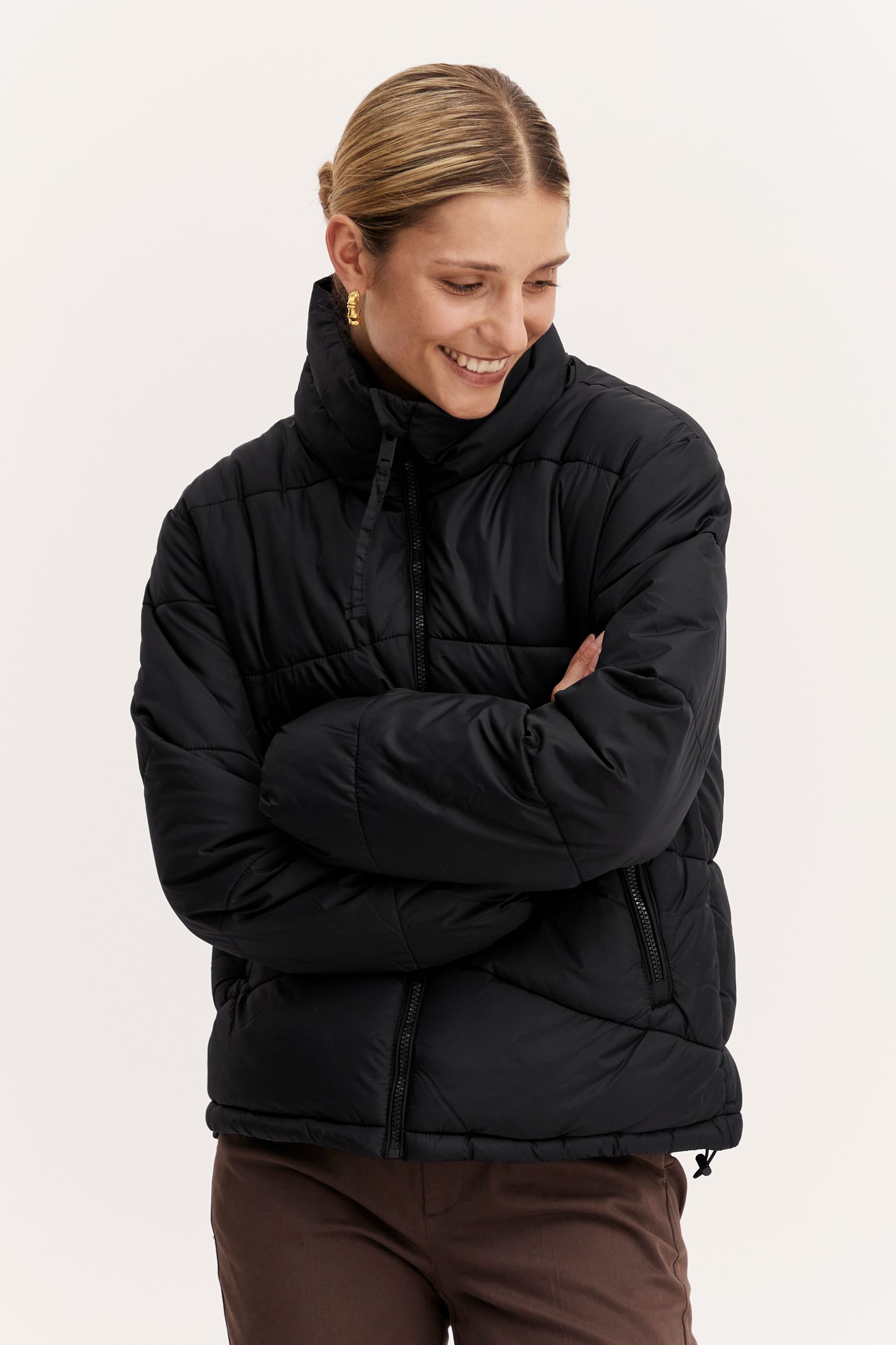 b.young Steppjacke »Steppjacke BYDomina«, ohne Kapuze