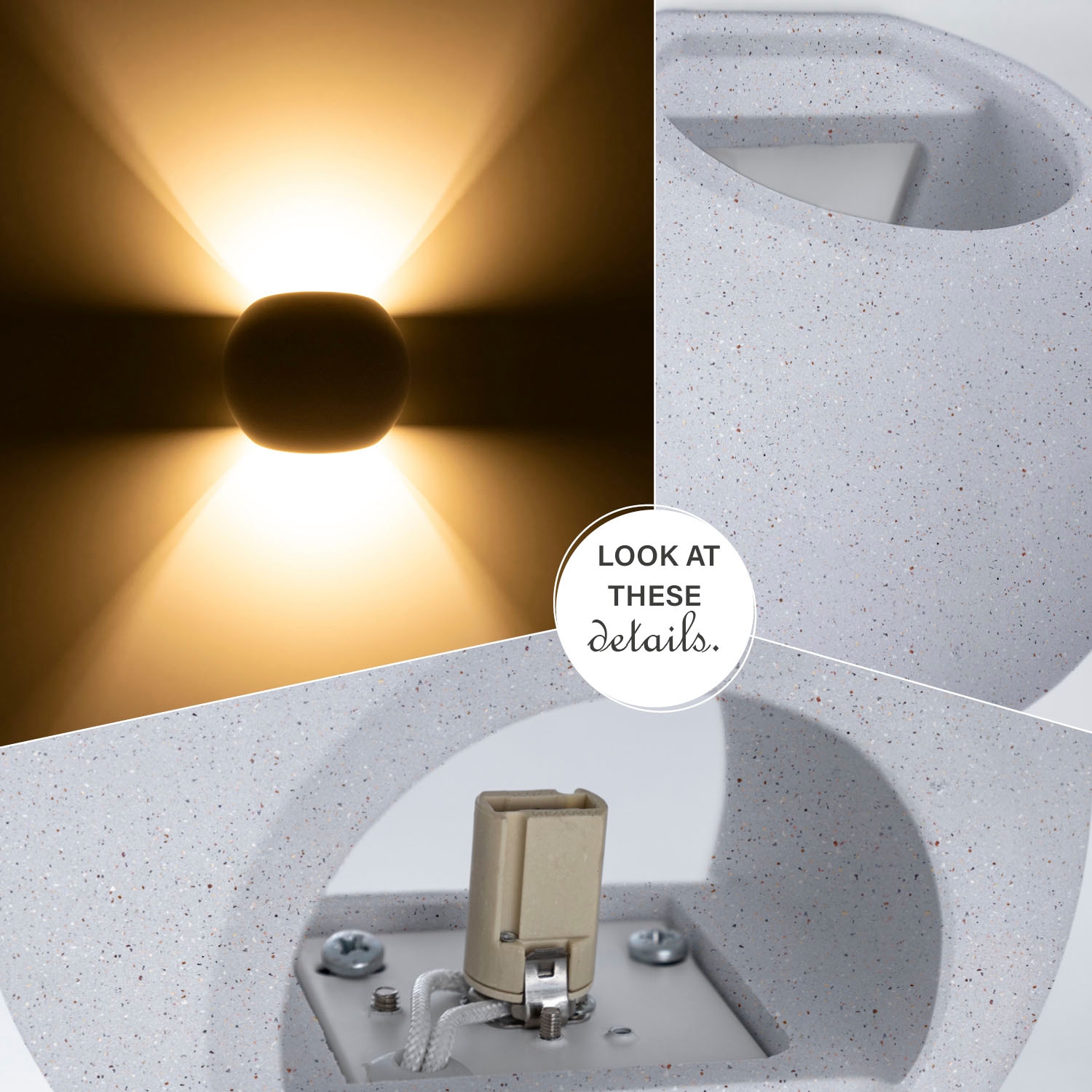 Paco Home Wandleuchte »MAYA« G9