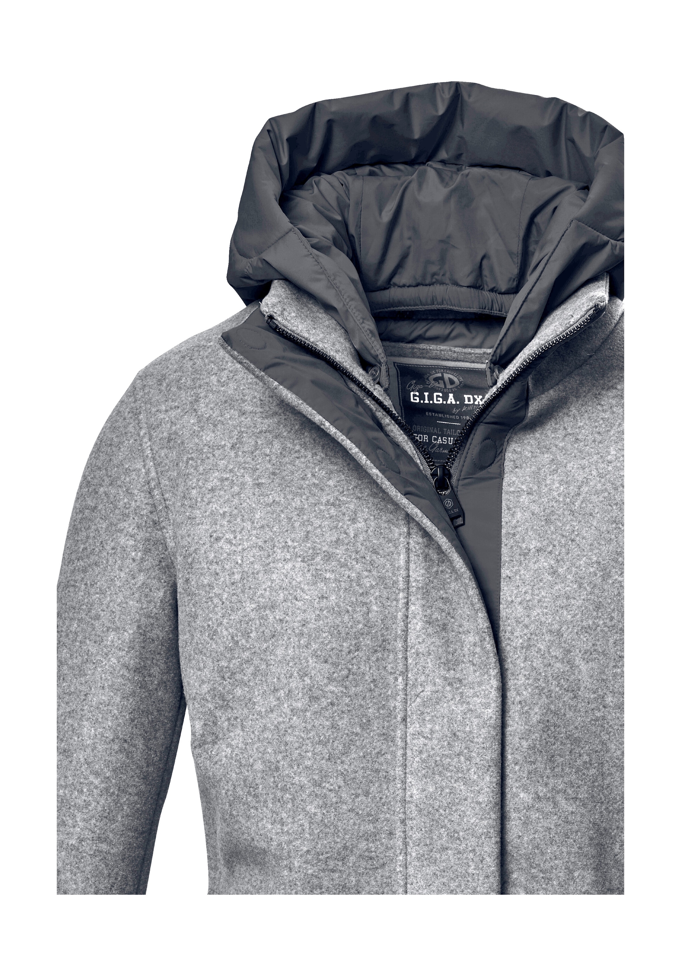 G.I.G.A. DX by killtec Parka »GW 46 WMN PRK« Vielseitiger Damen Parka, 2-Wege-Reißverschluss, abnehmbare Kapuze