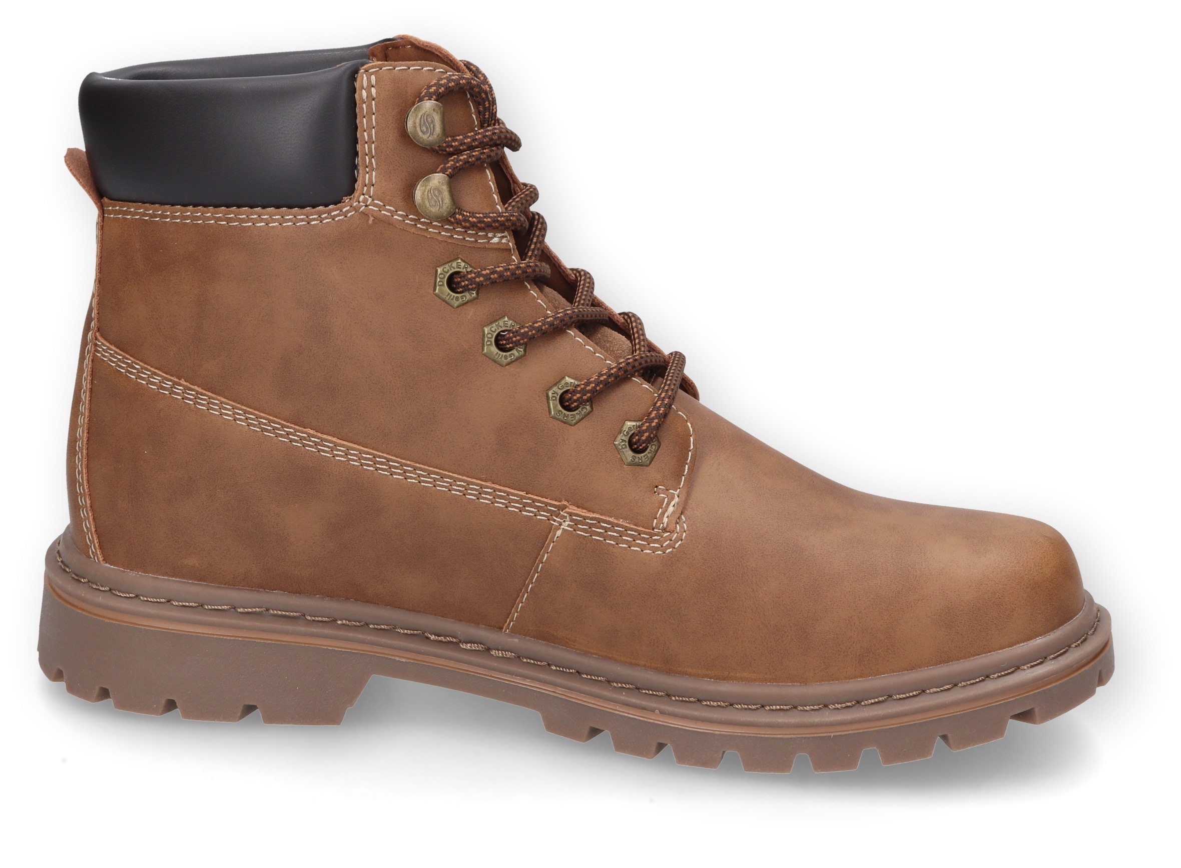 Dockers by Gerli Schnürstiefel, Worker Boots, Hiking Boots, Schnürboots mit Blockabsatz