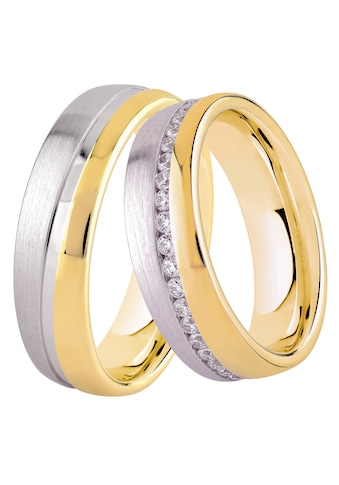 Trauring »Schmuck Geschenk Silber 925 Trauring Ehering Partnerring LIEBE«