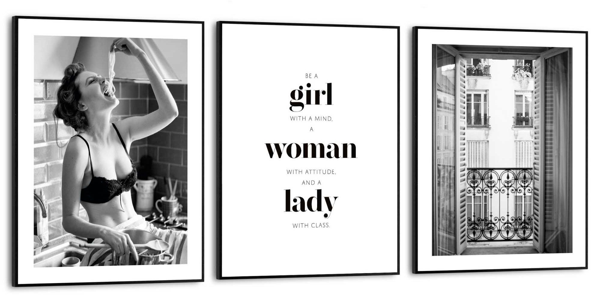 Reinders! Poster »Fashion Woman« auf Raten kaufen
