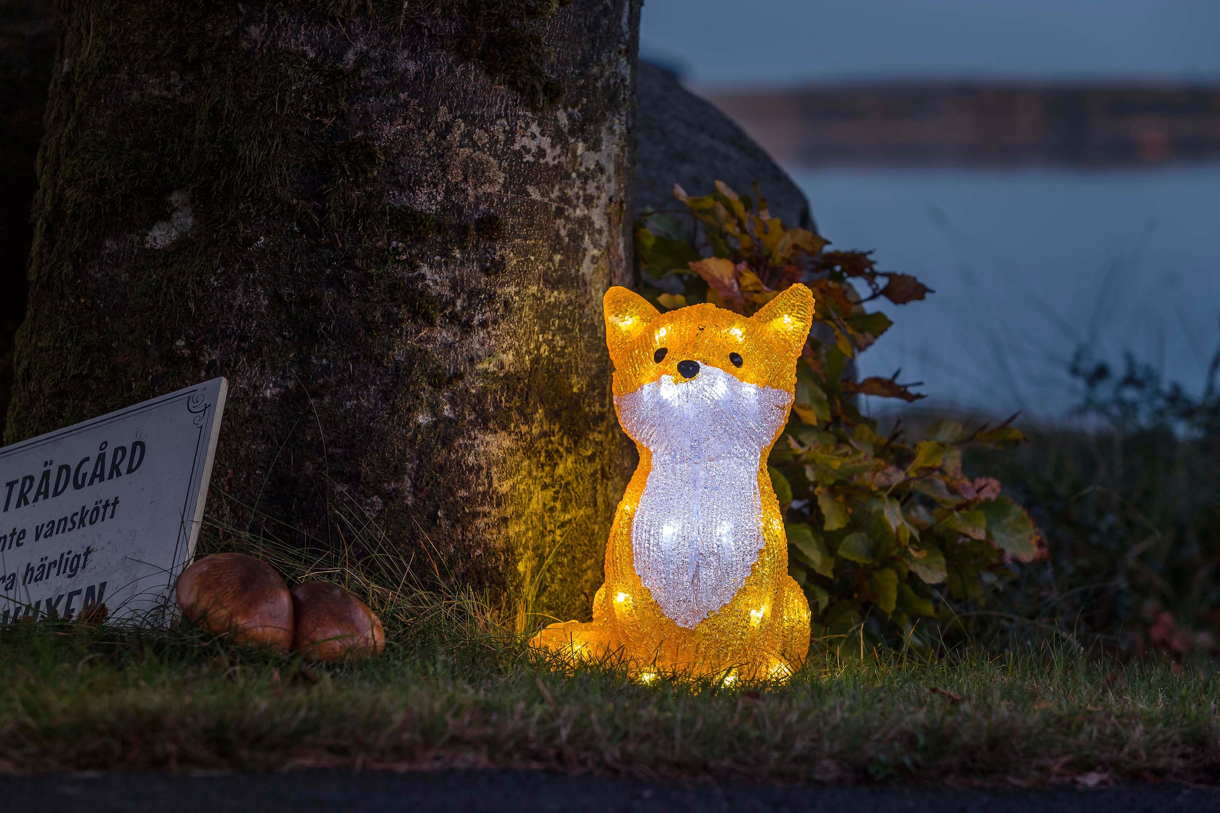 KONSTSMIDE Weihnachtsfigur »Weihnachtsdeko aussen«, LED kalt weiße Dioden bequem 32 kaufen Acryl Fuchs