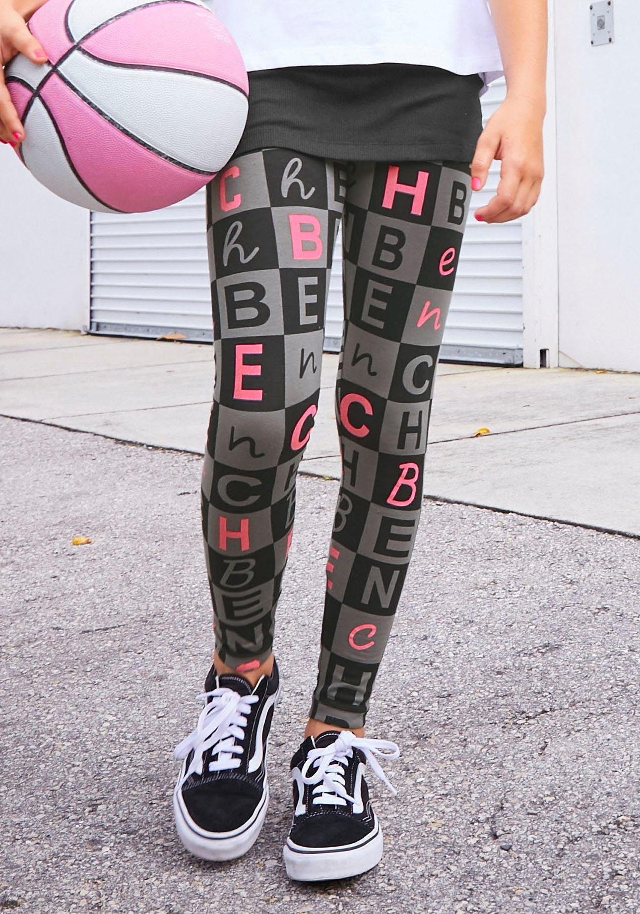 Bench. Leggings, mit Logo-Allover-Druck kaufen