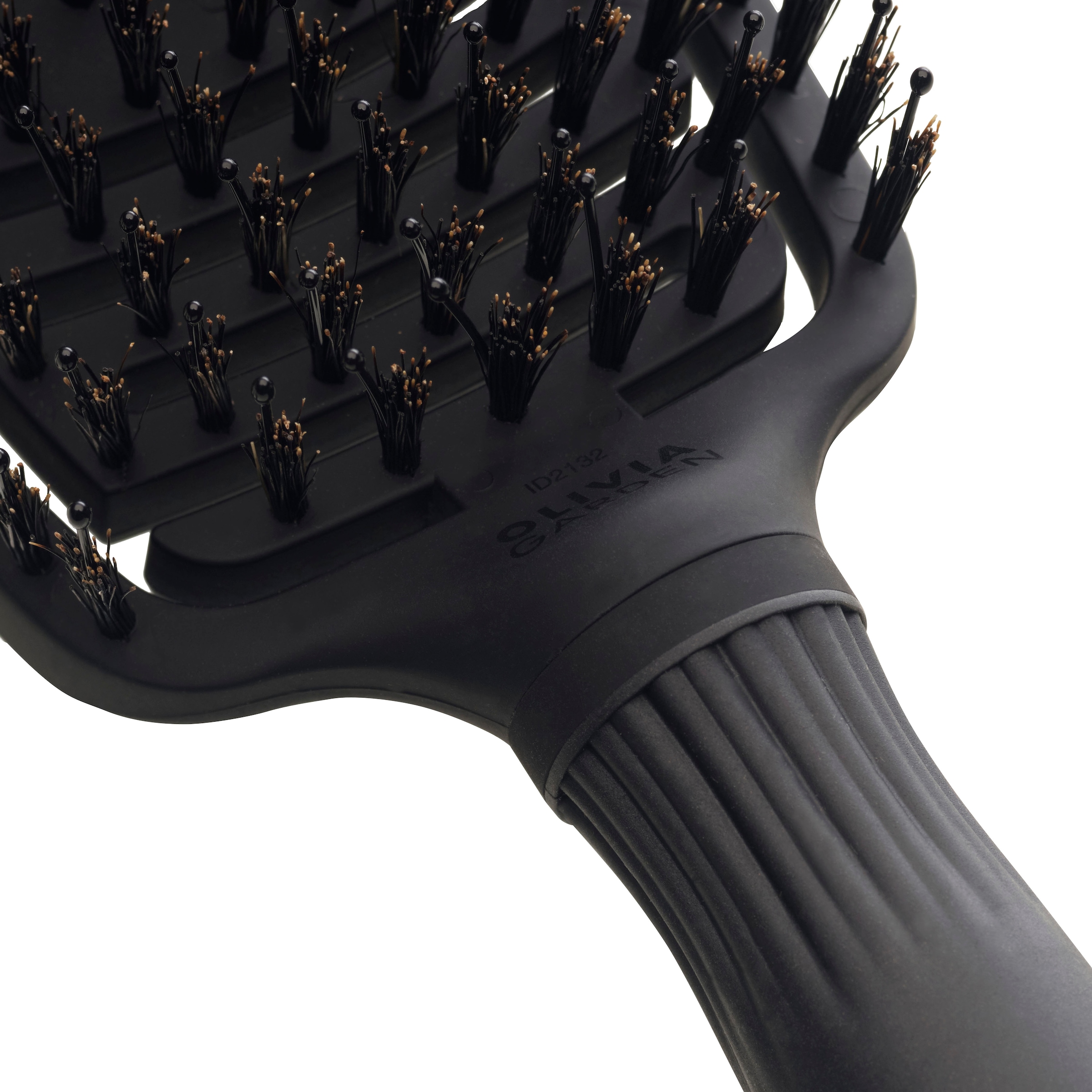 OLIVIA GARDEN Haarbürste »EXPERT CARE FLEX Boar & Nylon Bristles Black  Label« mit 3 Jahren XXL Garantie | Haarbürsten