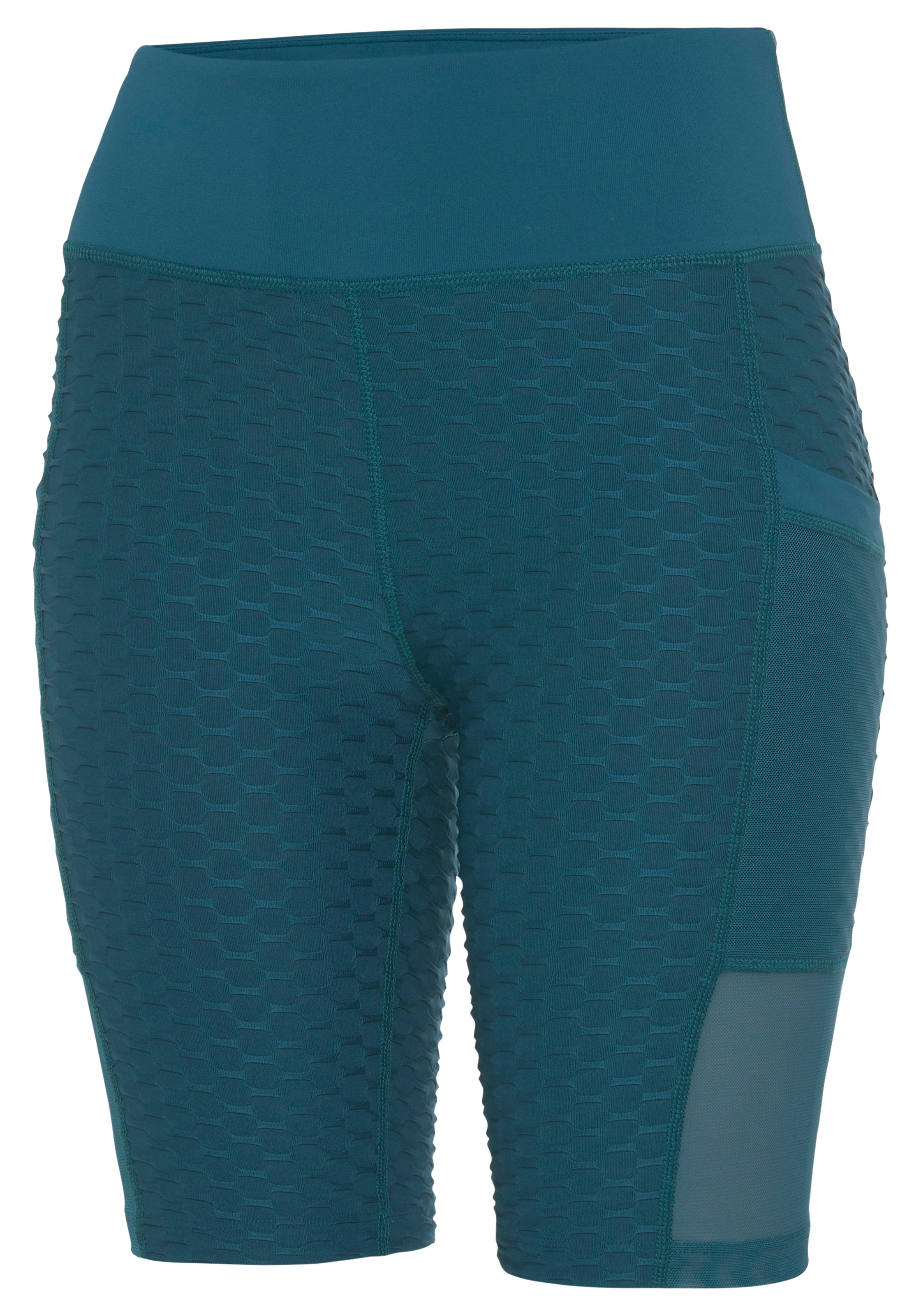 Vivance active Radlerhose, mit Wabendesgin und zwei Taschen