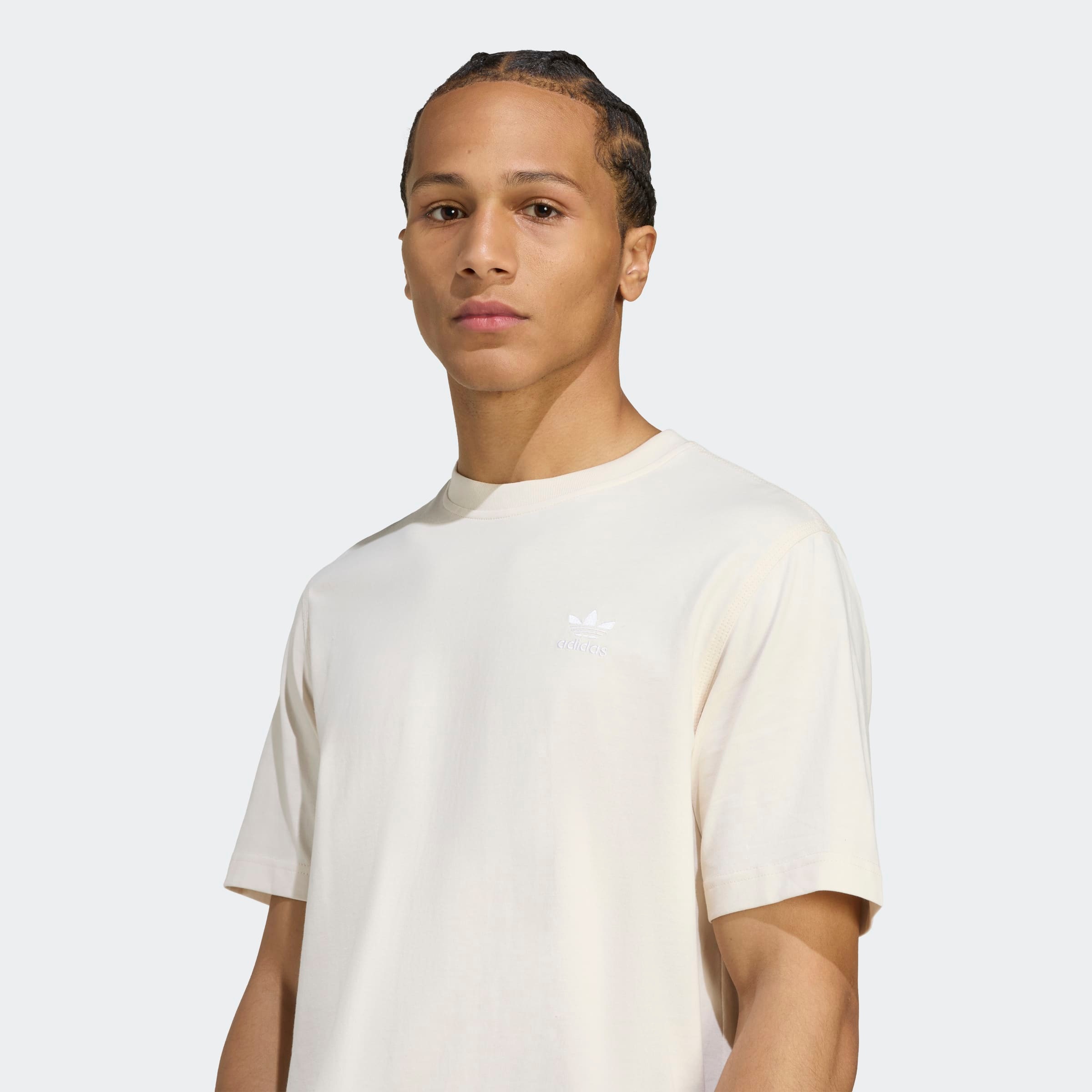 adidas Originals T-Shirt »TREFOIL ESS TEE« drei Streifen Essentials Shirt mit Trefoil Logo