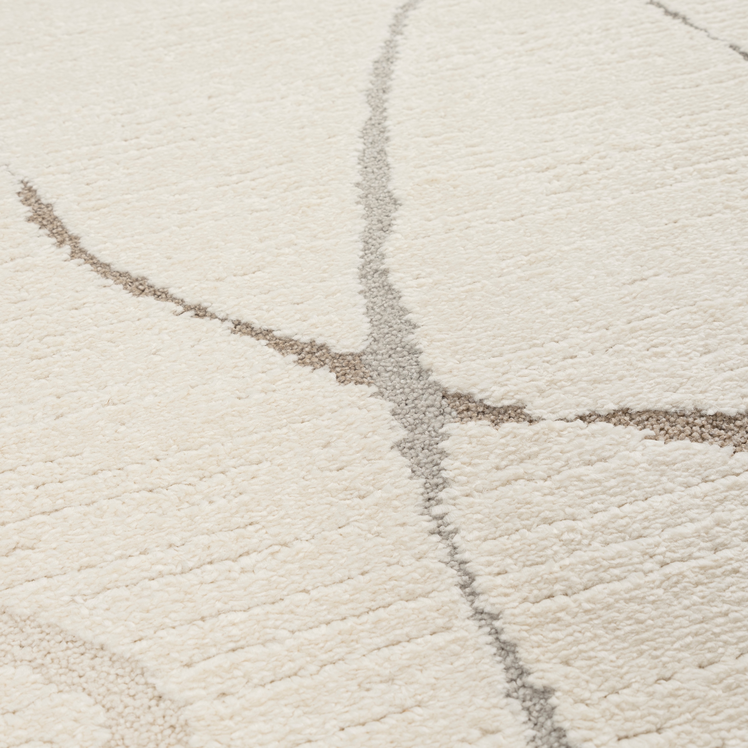 merinos Teppich »Elio 5« rechteckig 16 mm Höhe moderner Kurzflor Teppich mit Hoch-Tief-Effekt, 3D Effekt