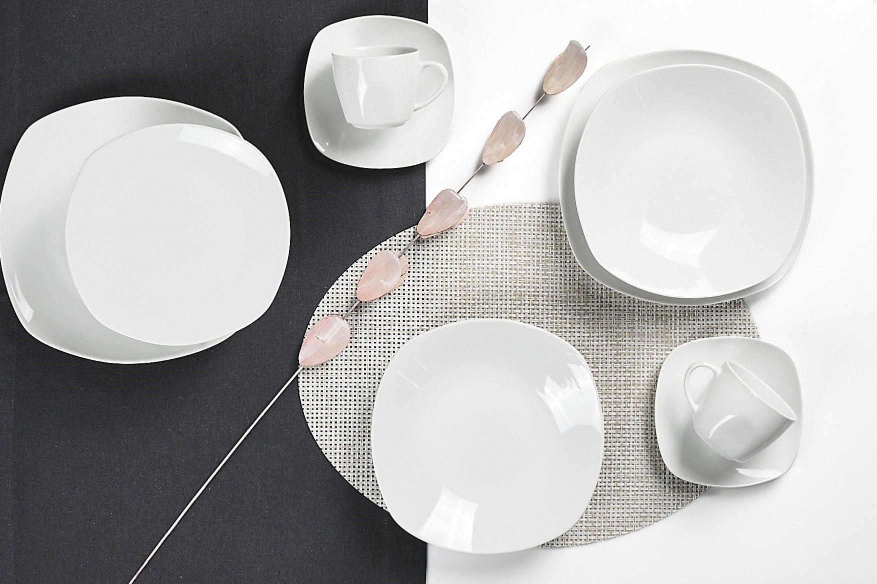 Retsch Arzberg Kombiservice »Geschirr-Set, Service FINO« 30 Teile, für 6 Personen