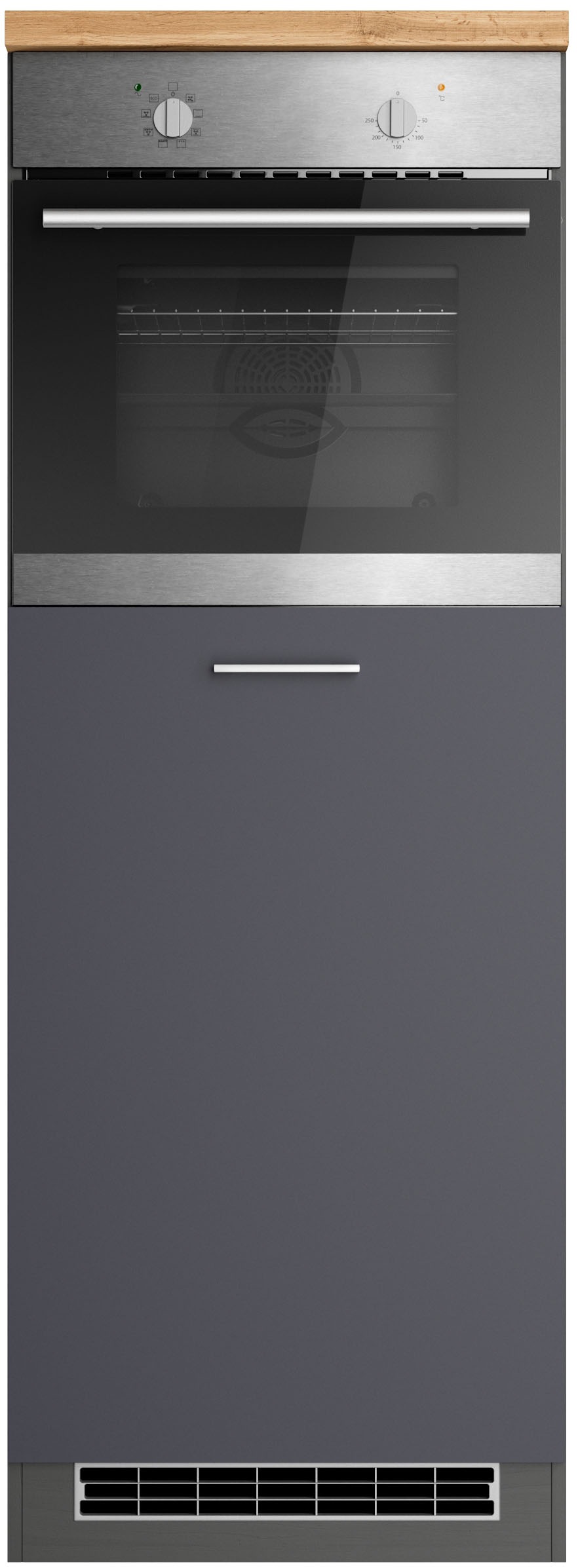 KOCHSTATION Backofen/Kühlumbauschrank »KS-Milan« Ofen-/Kühlschrankumbau 60 cm, matt oder hochglänzend